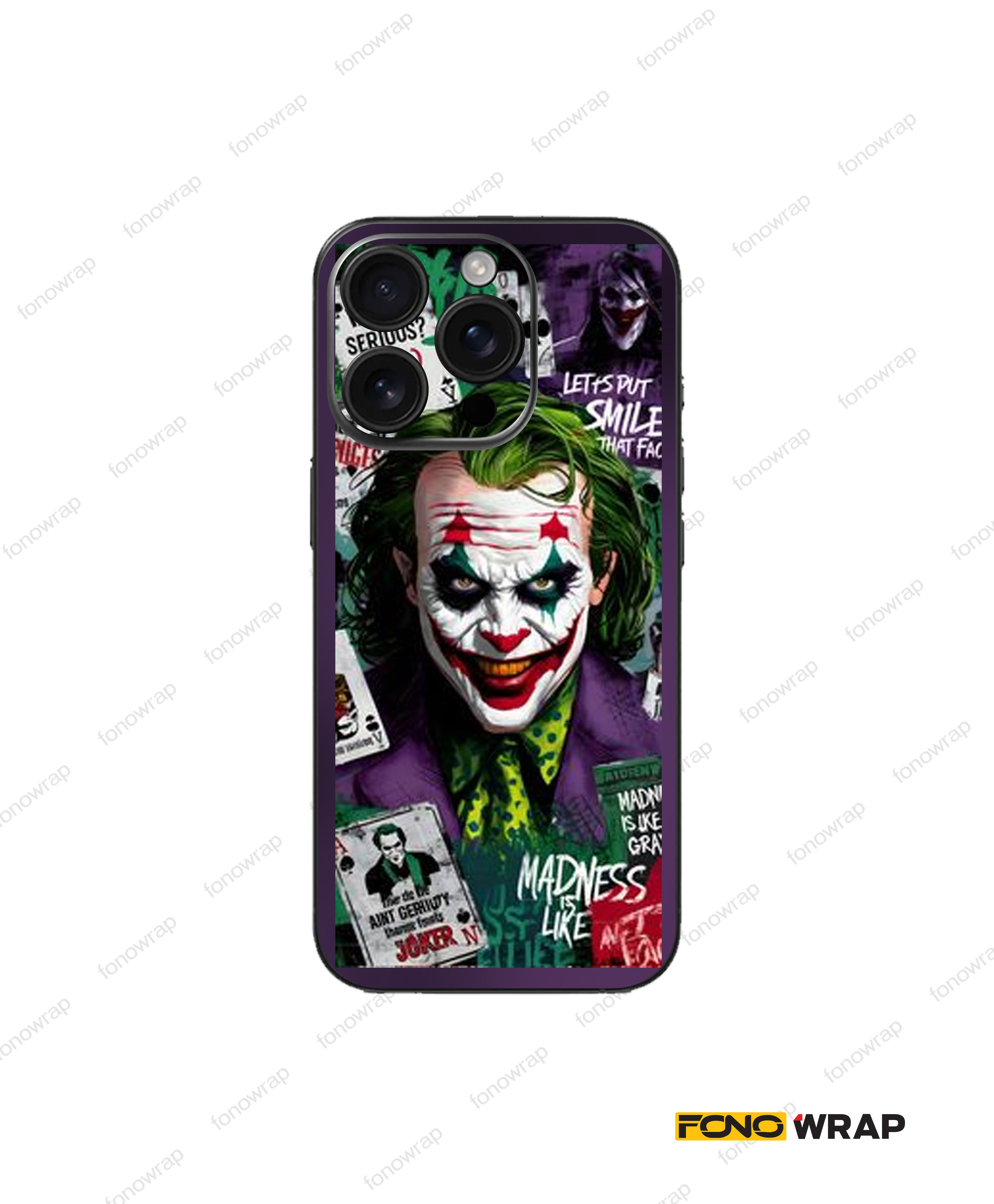 Rogue Fool 3D Embossed Mobile Skin