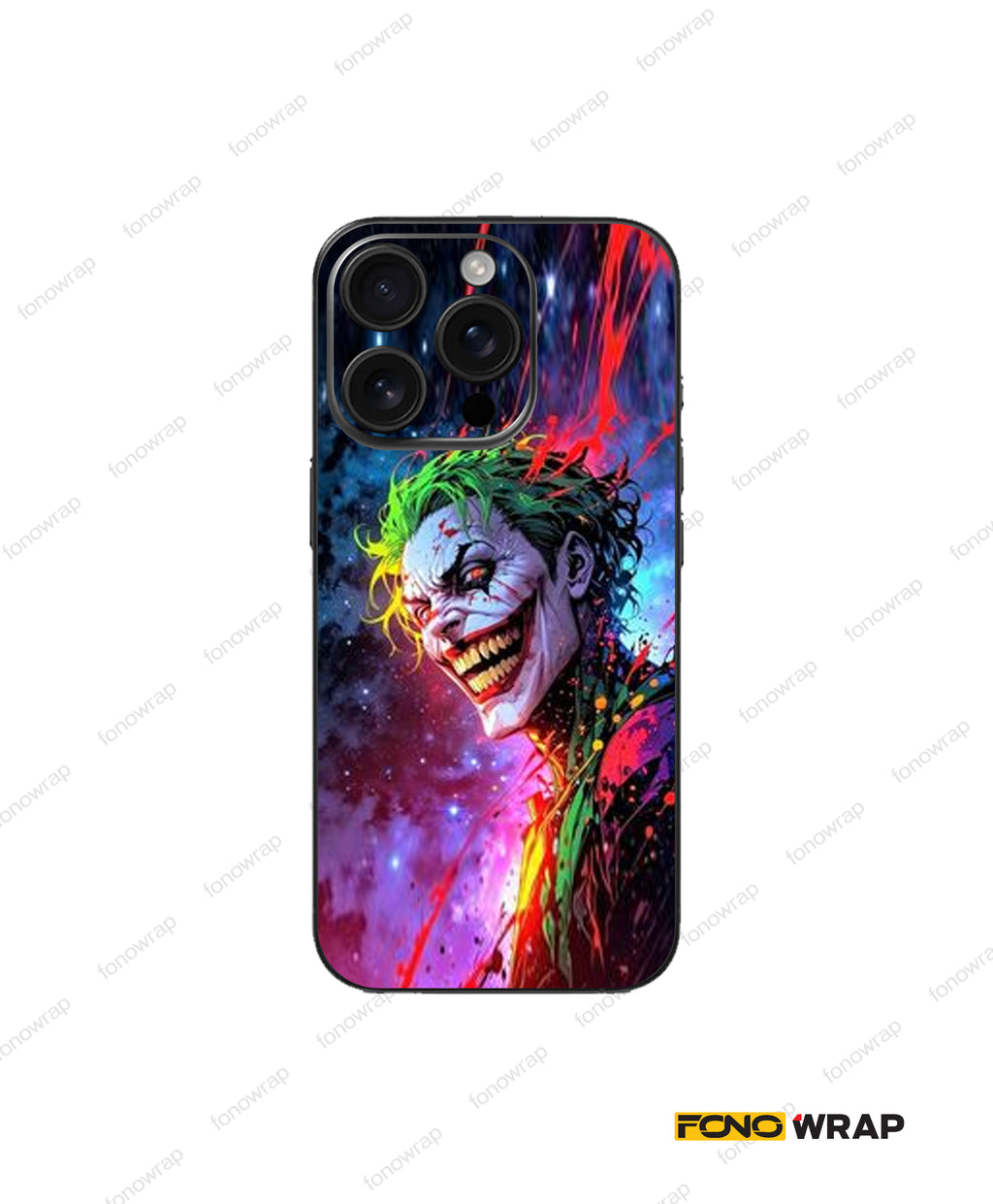 Laughing Fool Embossed Mobile Skin