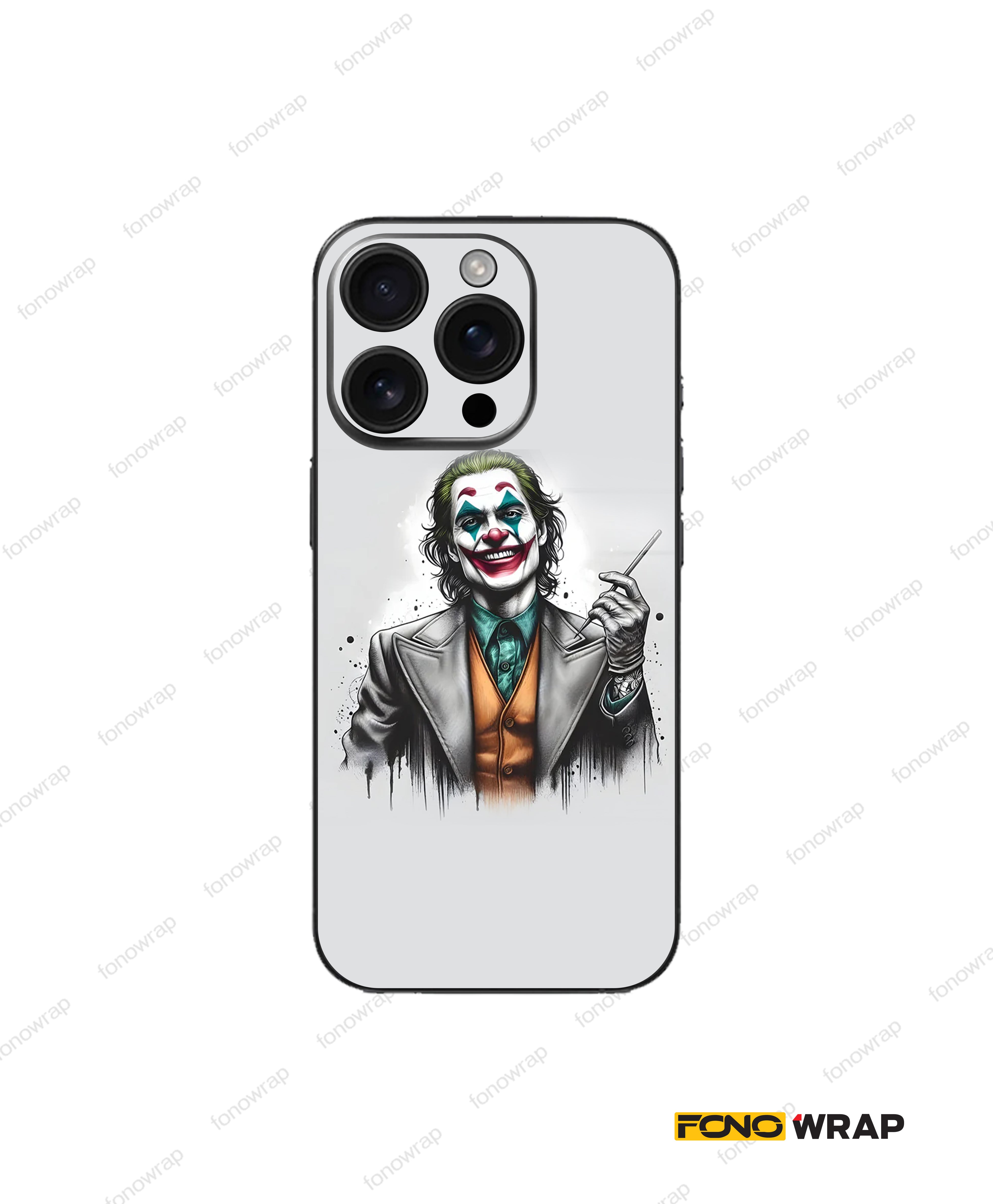 Jocker Smiling Face 3D Embossed Mobile Skin