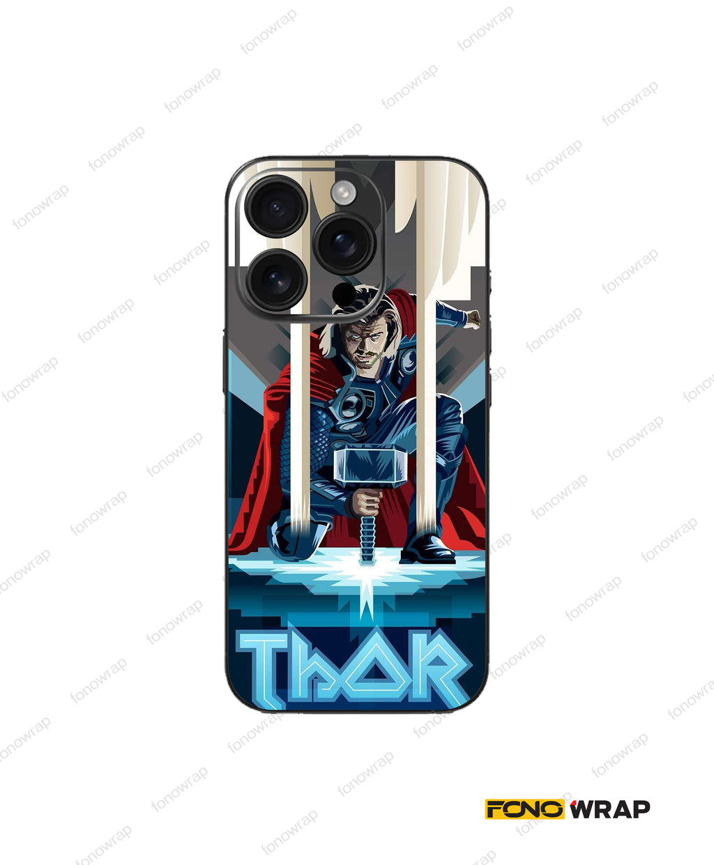 Thor Embossed Mobile Skin