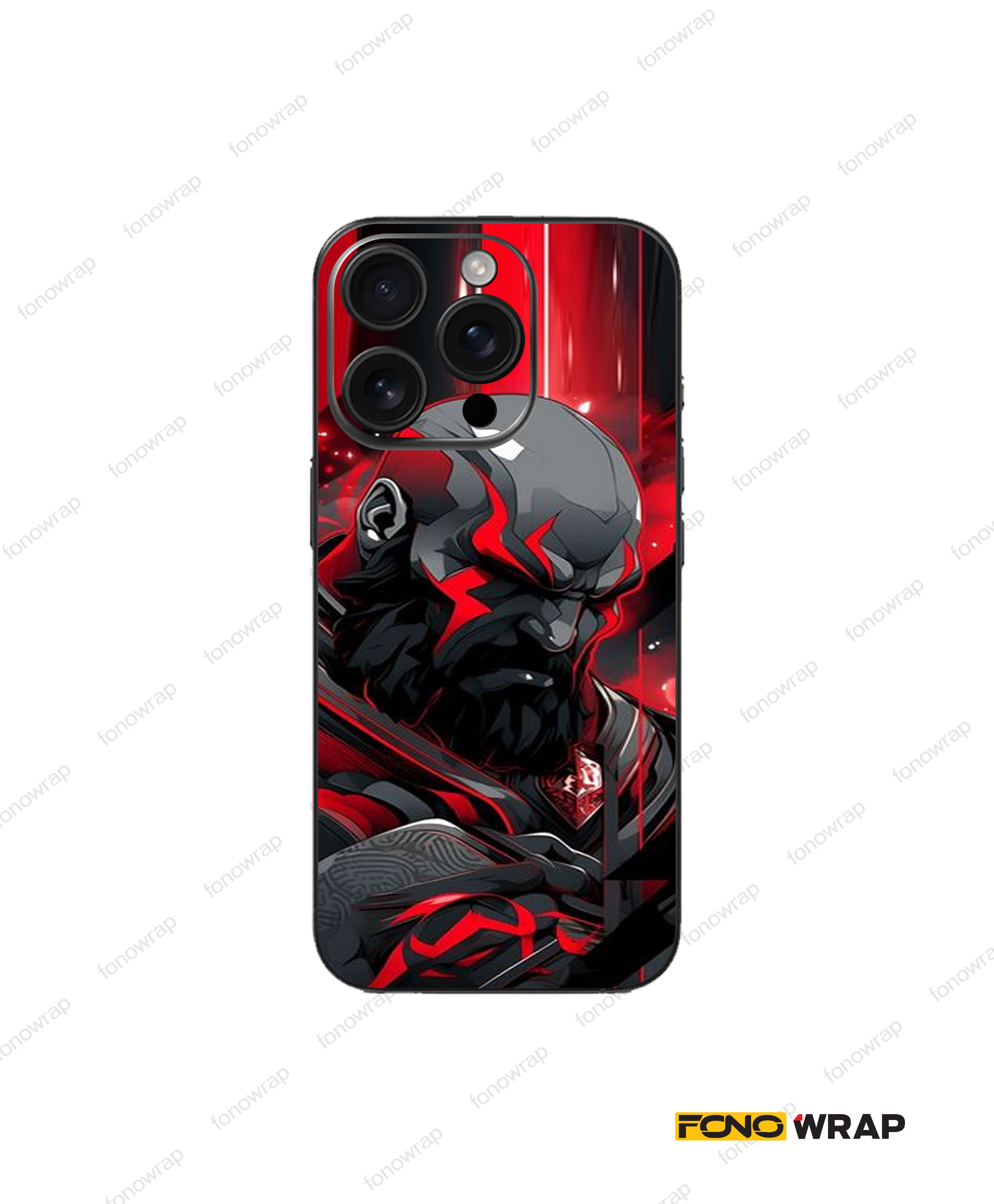 The Spartan 3D Embossed Mobile Skin