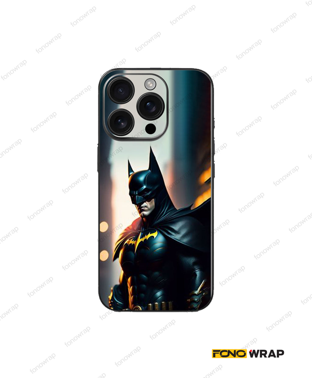 Dark Knight Embossed Mobile Skin