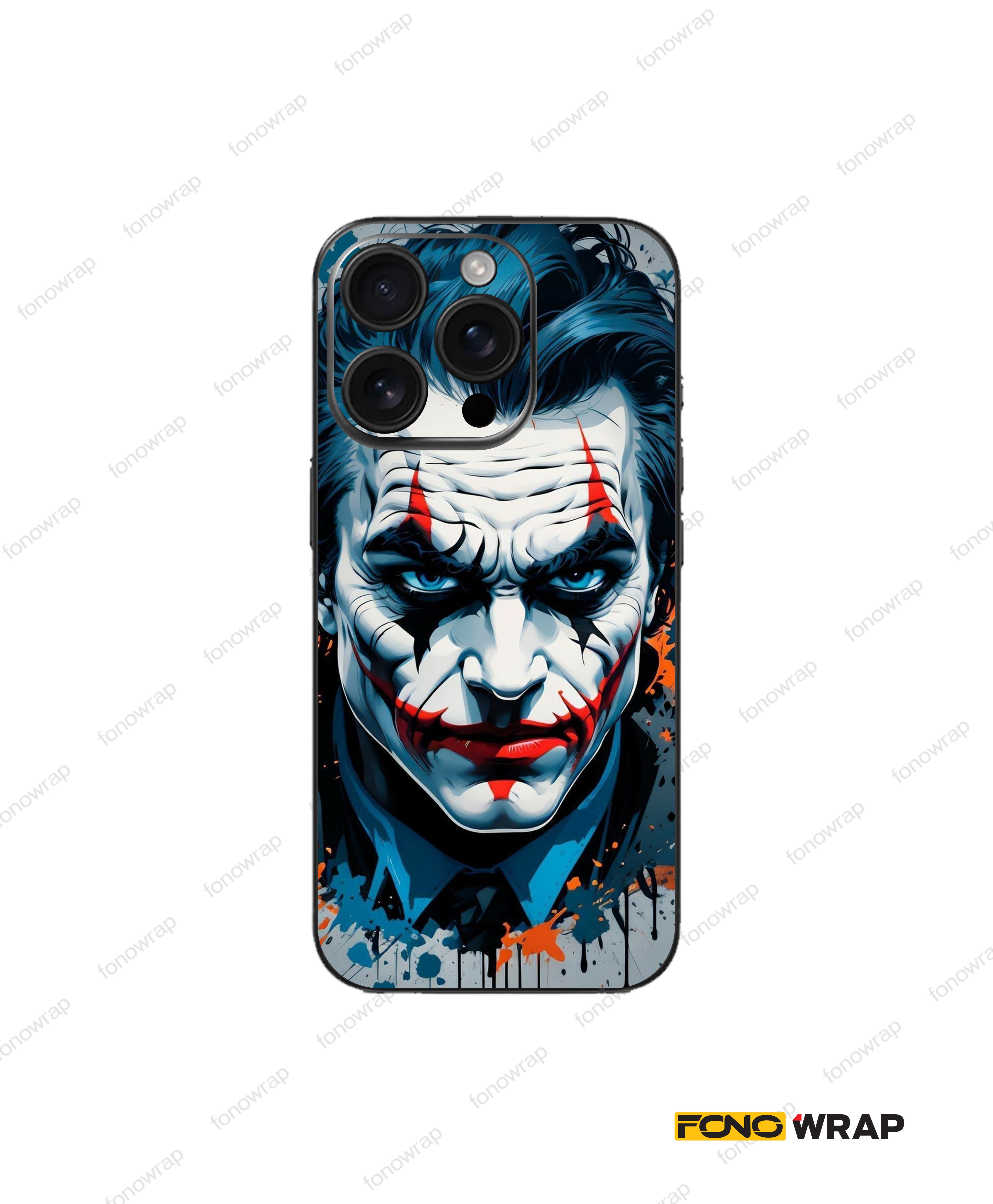 Clown 3D Embossed Mobile Skin