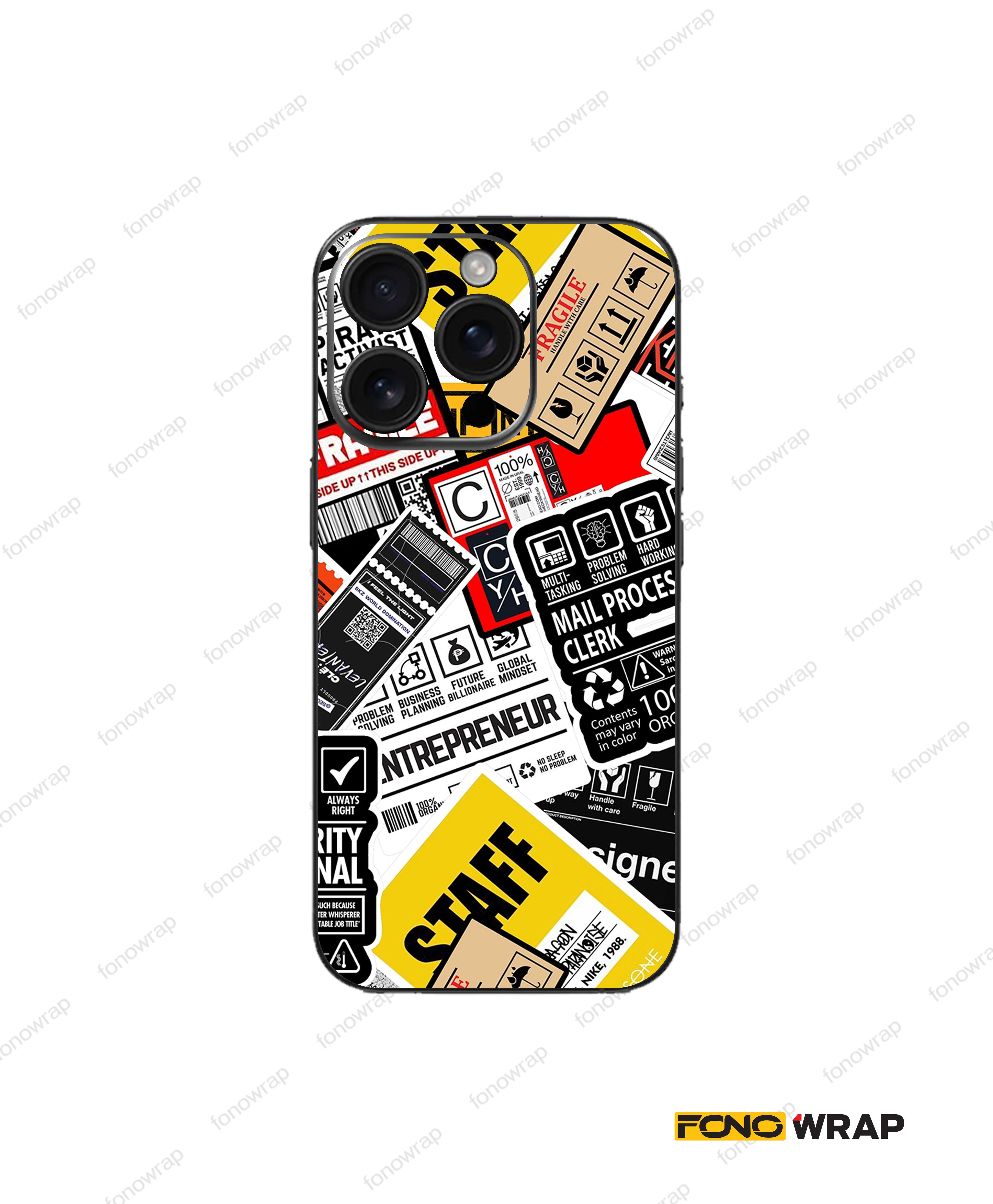 Industrial Theme Matte Mobile Skin