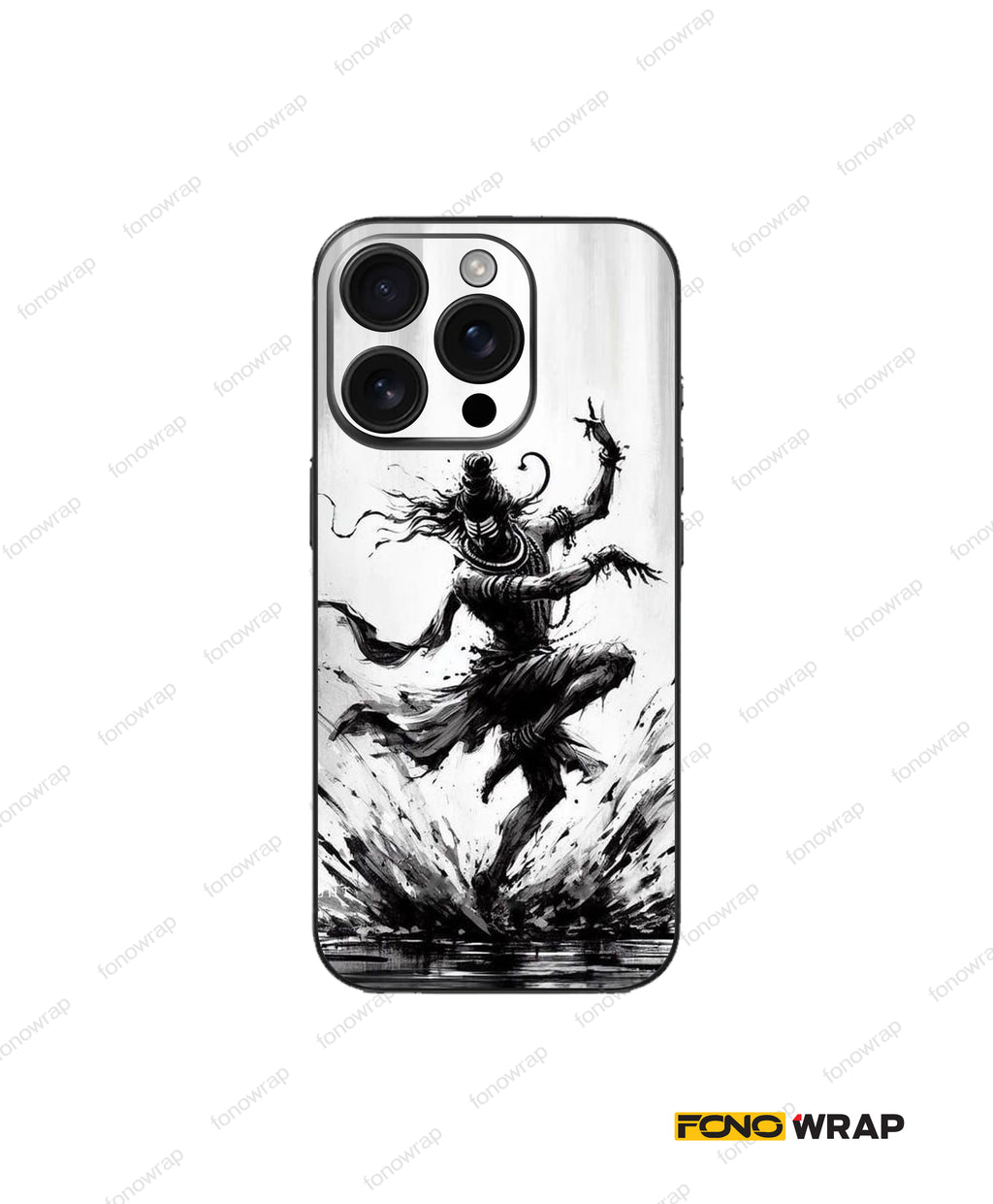 Nataraja Embossed Mobile Skin