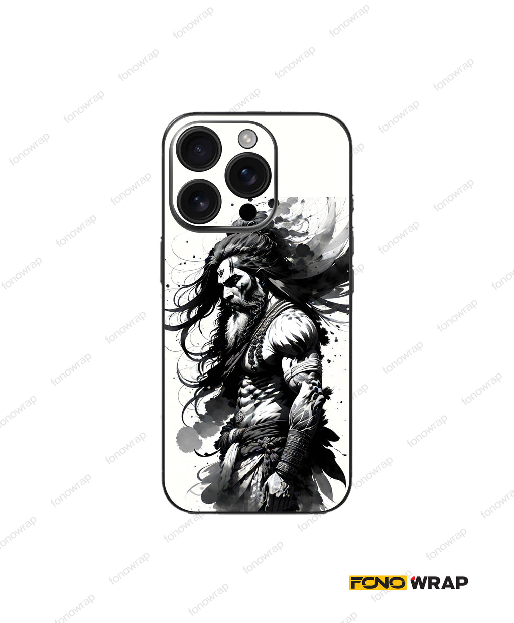 Aghora Embossed Mobile Skin