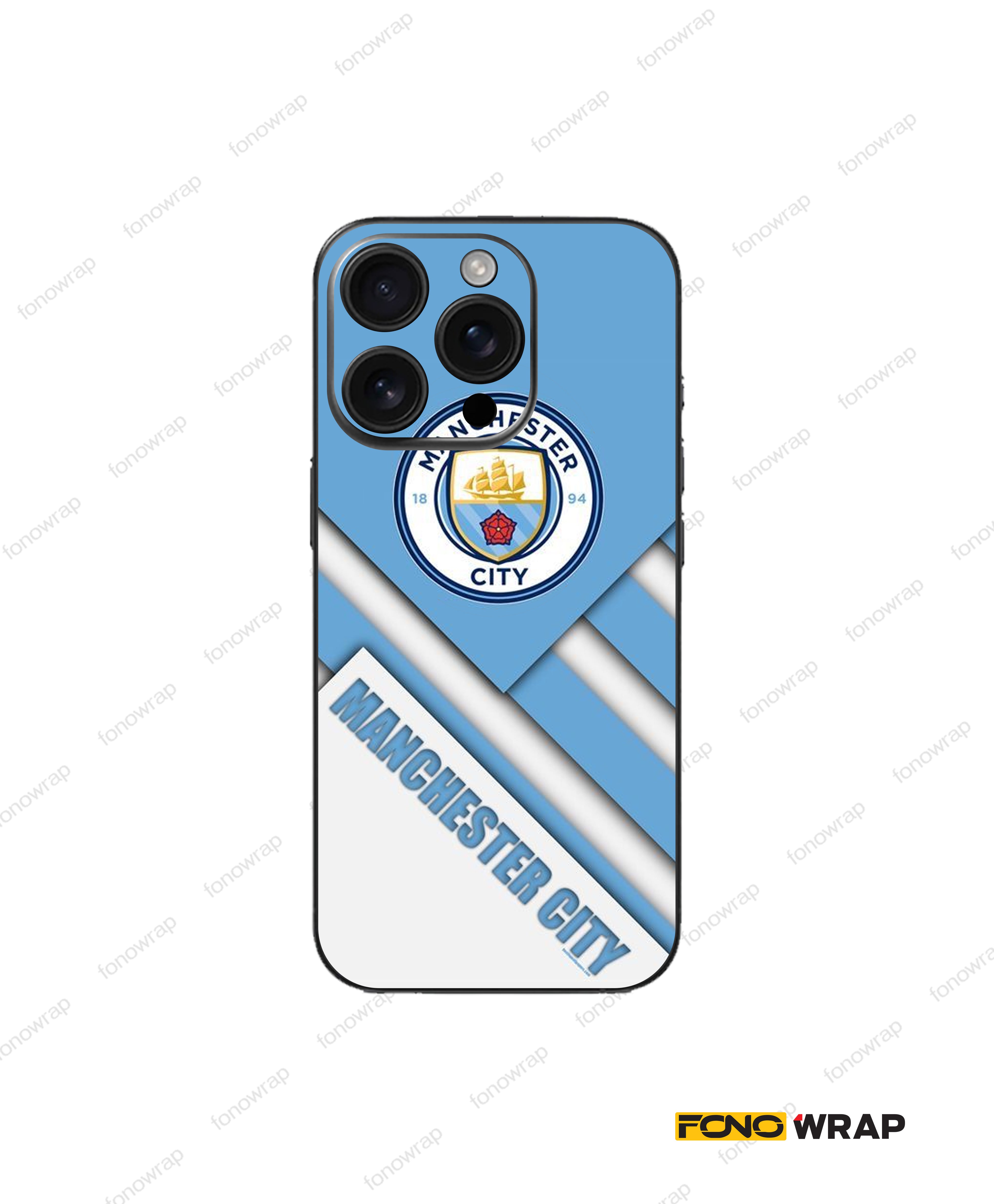 MCFC 3D Embossed Mobile Skin
