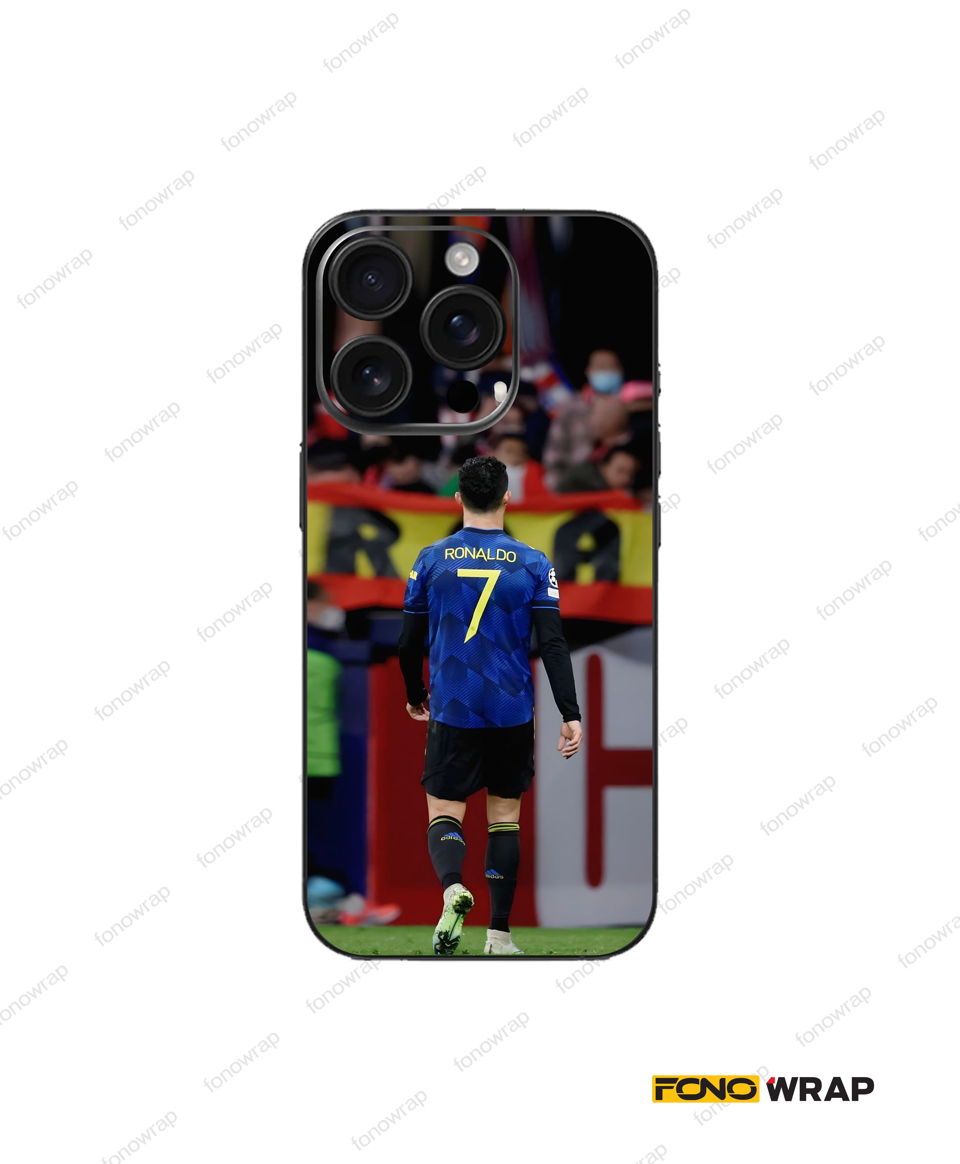 CR7 United 3D Embossed Mobile Skin