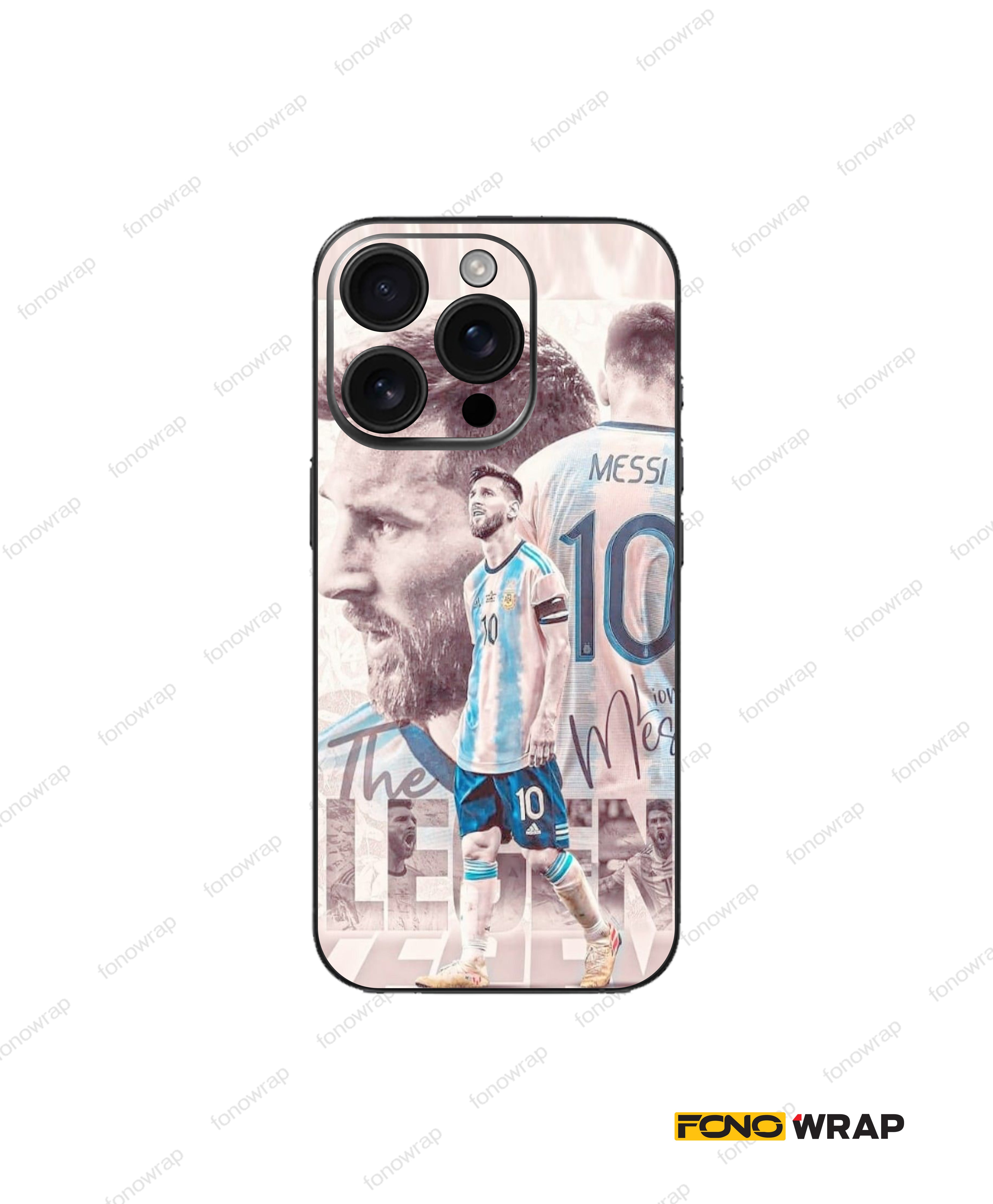 Leo 10 3D Embossed Mobile Skin