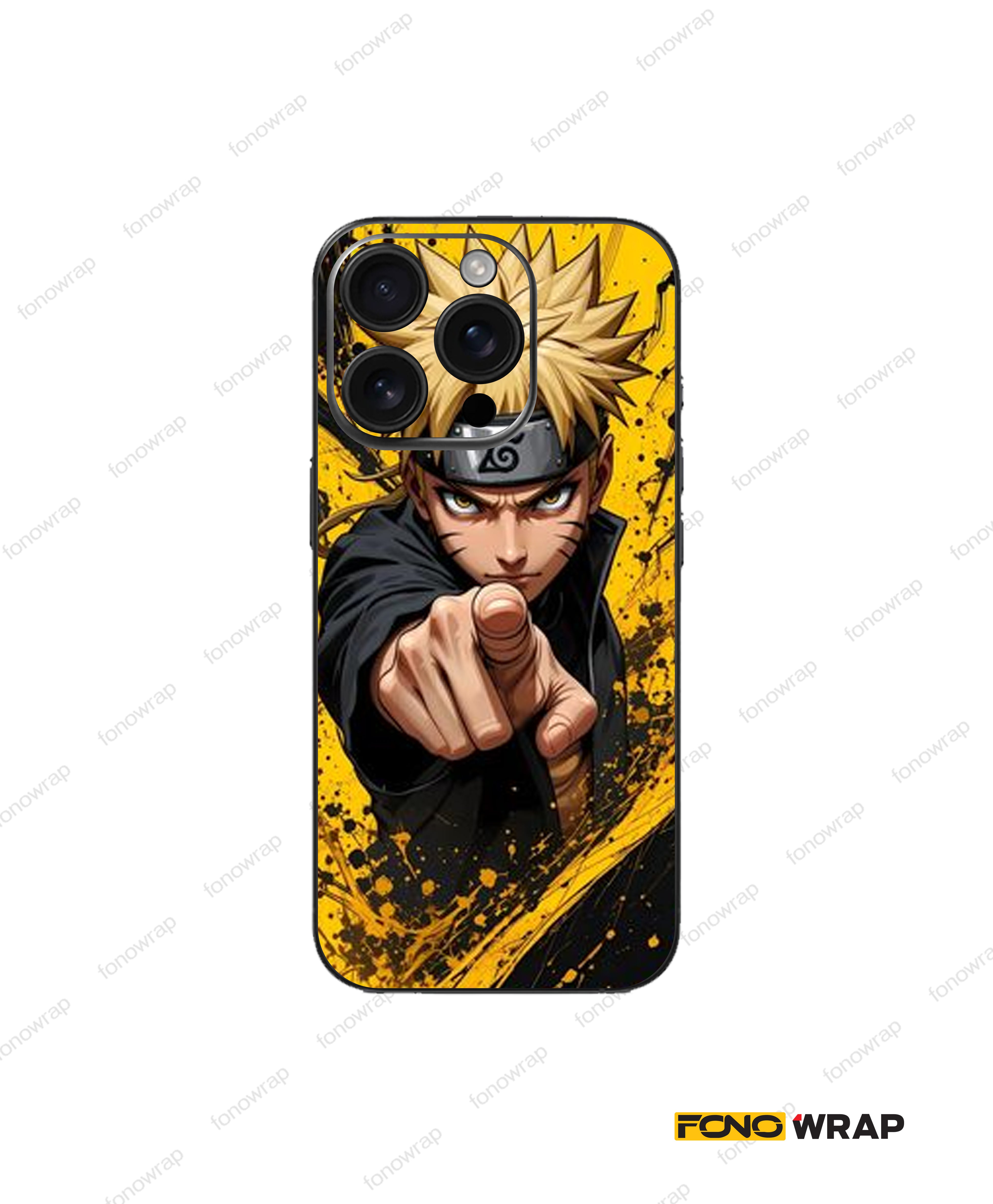 Seventh Hokage 3D Embossed Mobile Skin