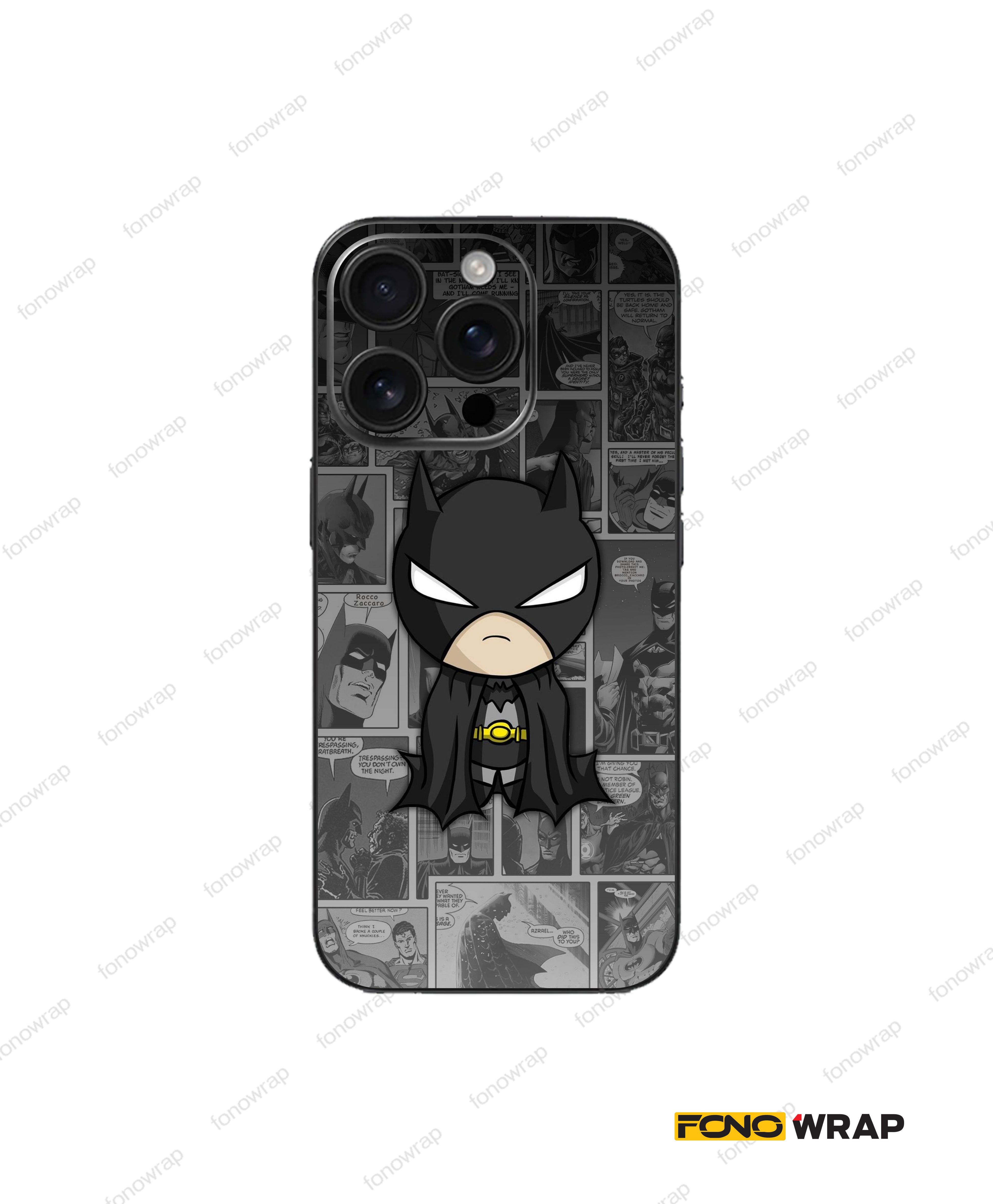 Mini Knight 3D Embossed Mobile Skin