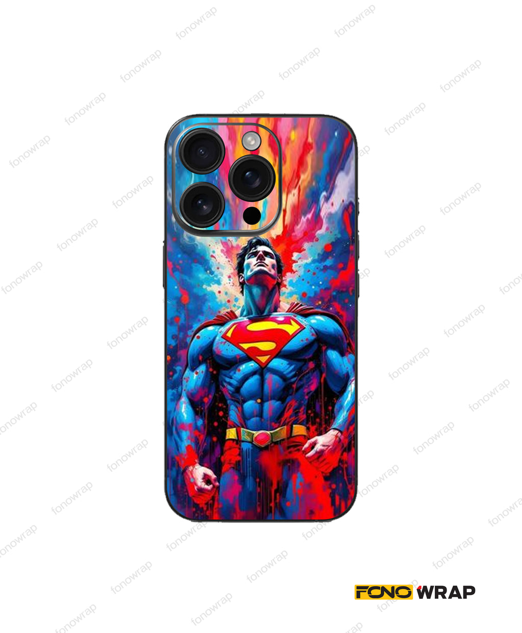 Kal-El Embossed Mobile Skin