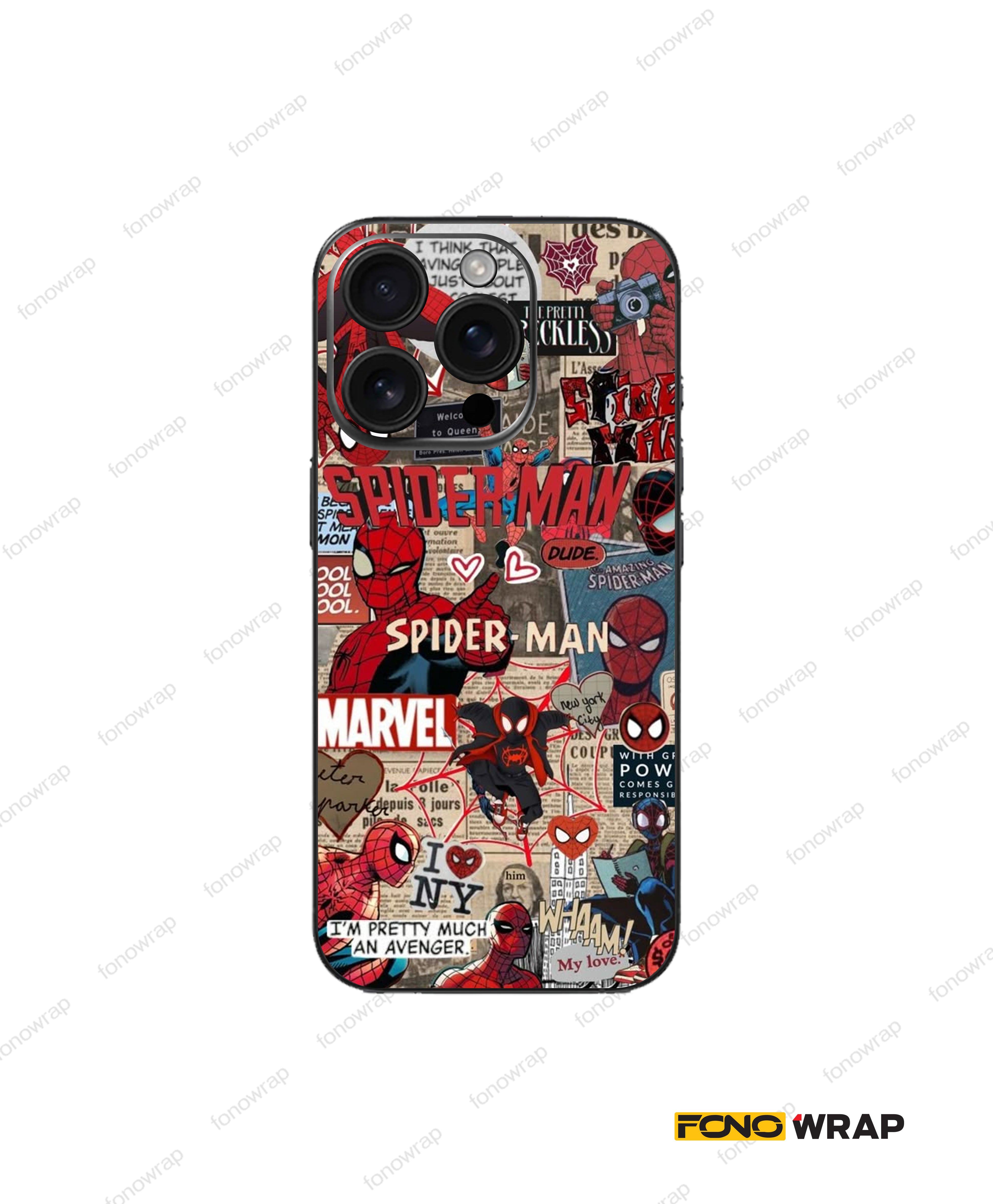Clone Walker 3D Embossed Mobile Skin