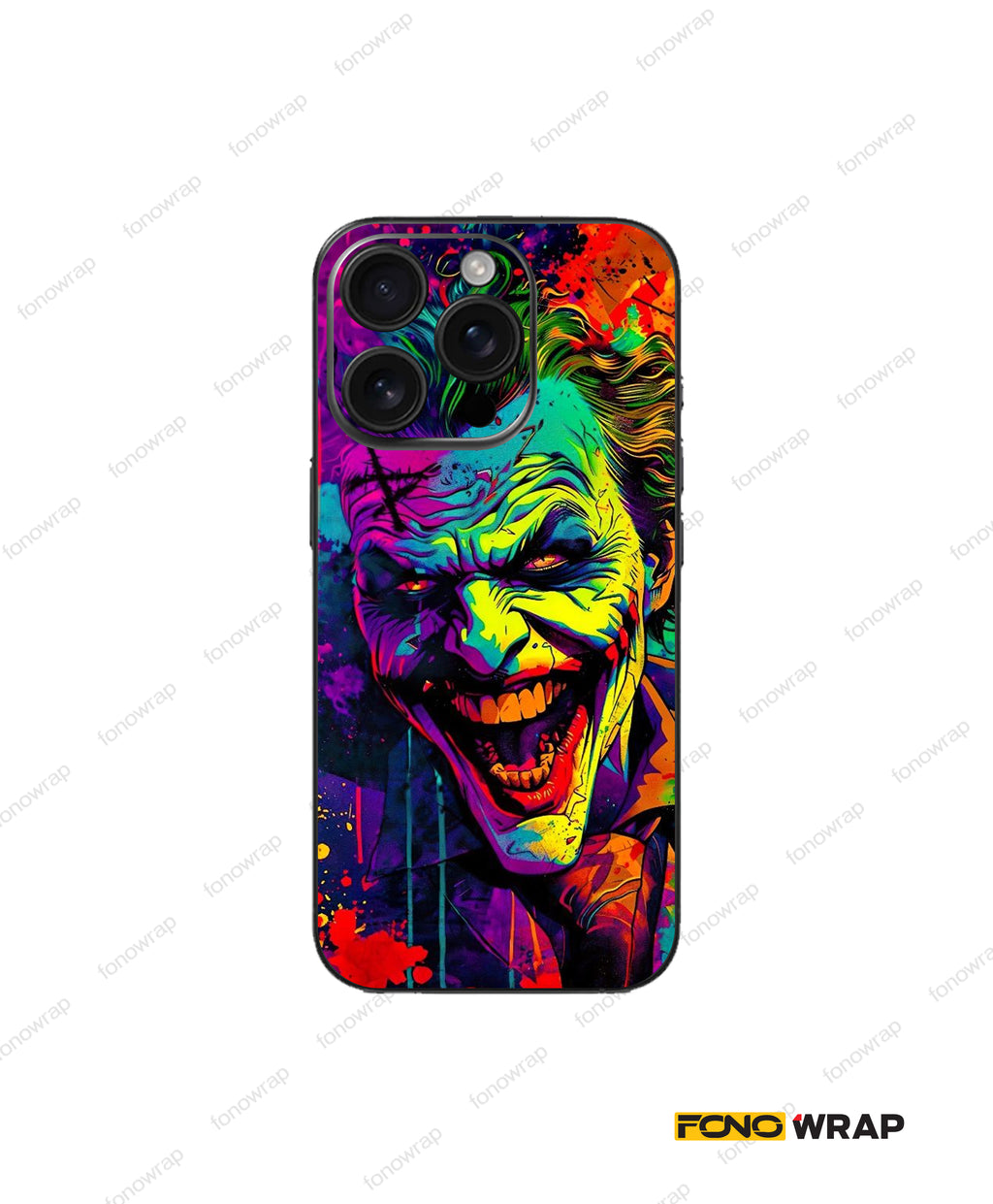 Painted Madness Embossed Mobile Skin