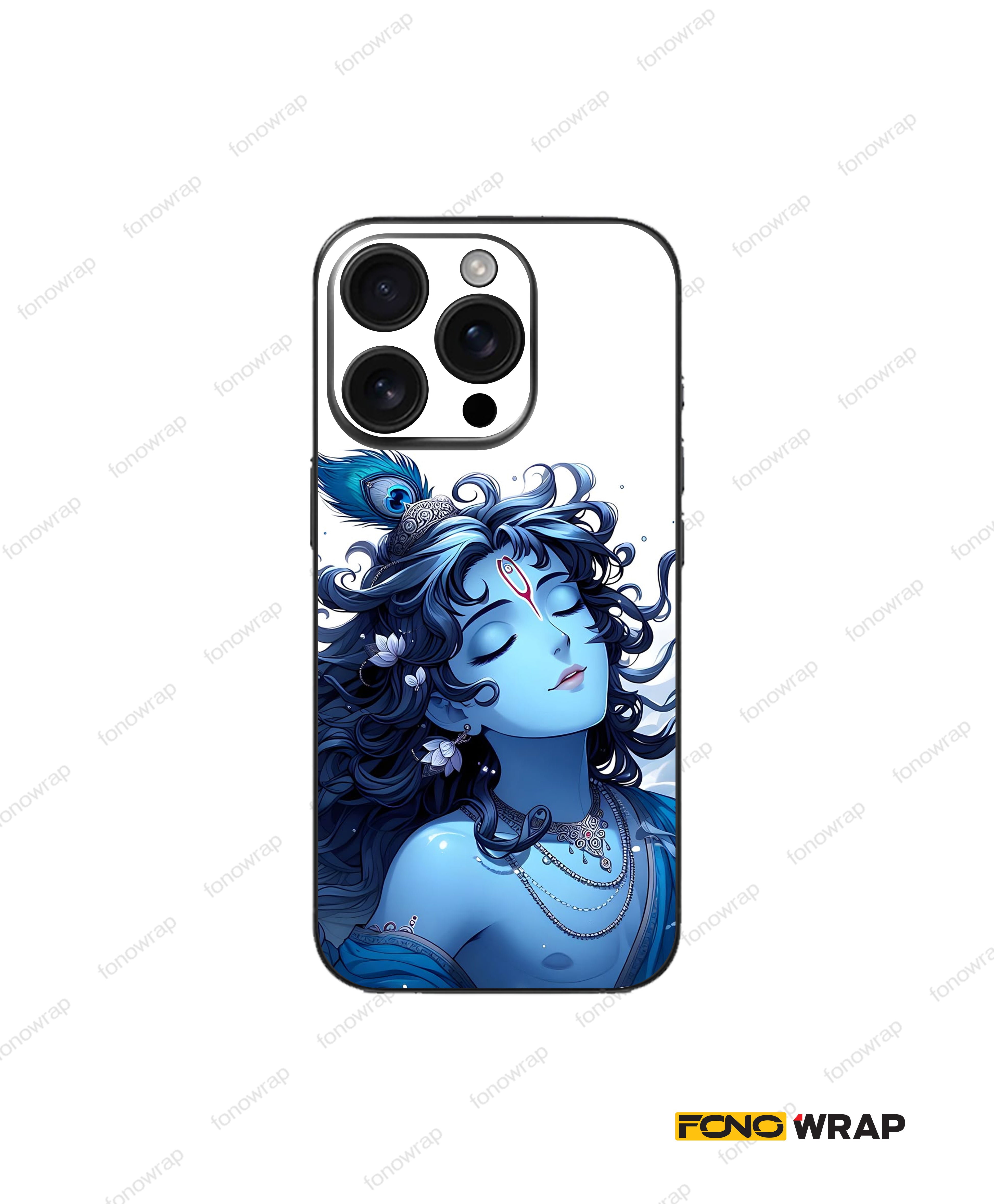 Govinda 3D Embossed Mobile Skin
