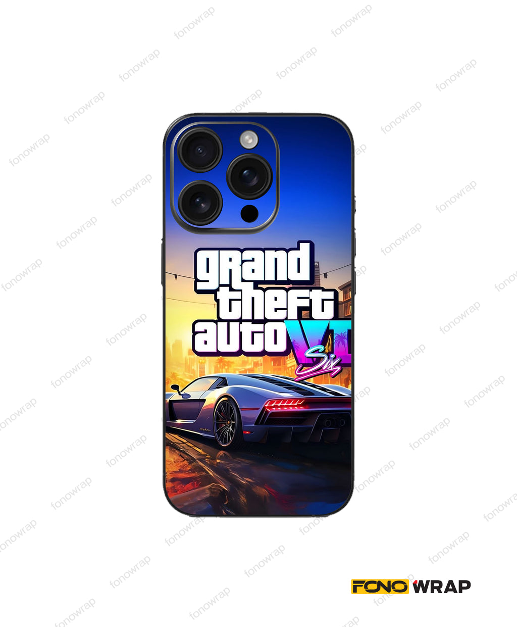Grand Theft Embossed Mobile Skin