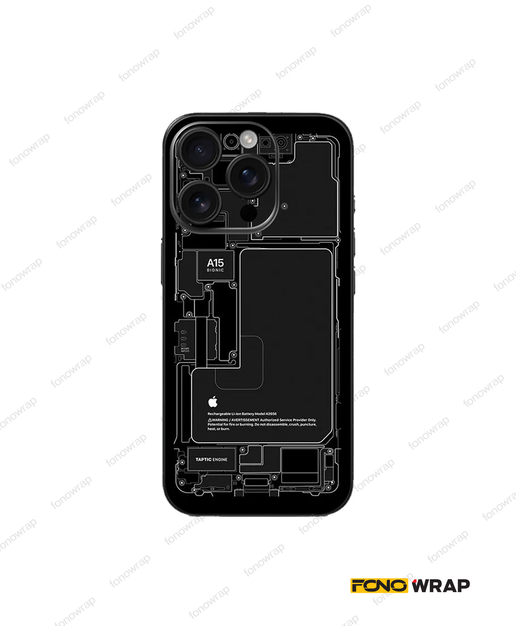TearDown Embossed Mobile Skin