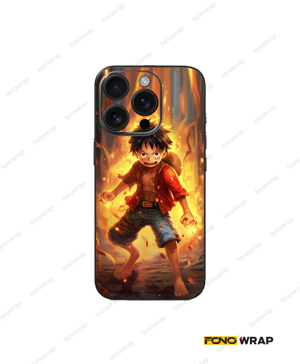 Monkey D Luffy Embossed Mobile Skin