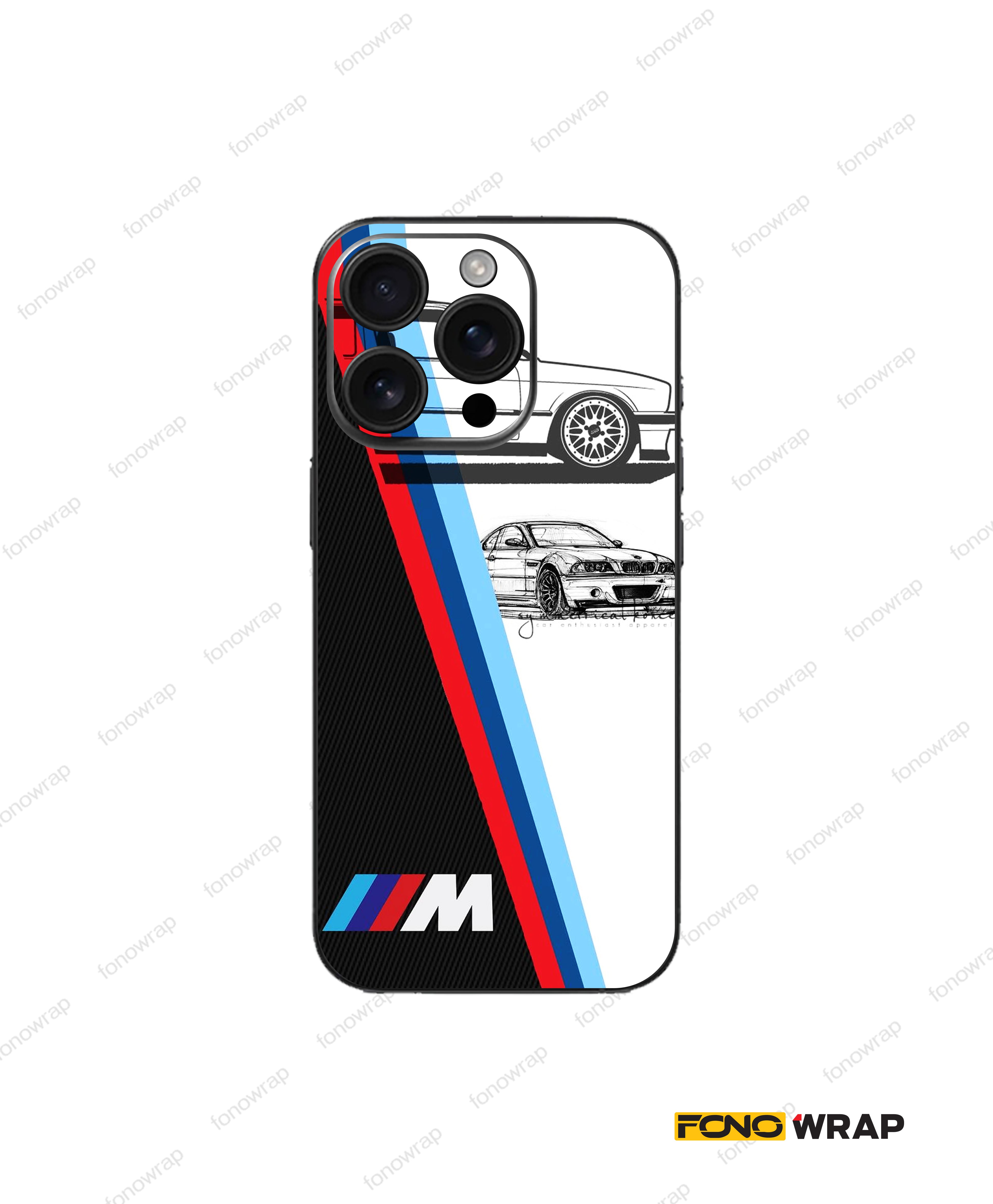 M3 Legend 3D Embossed Mobile Skin