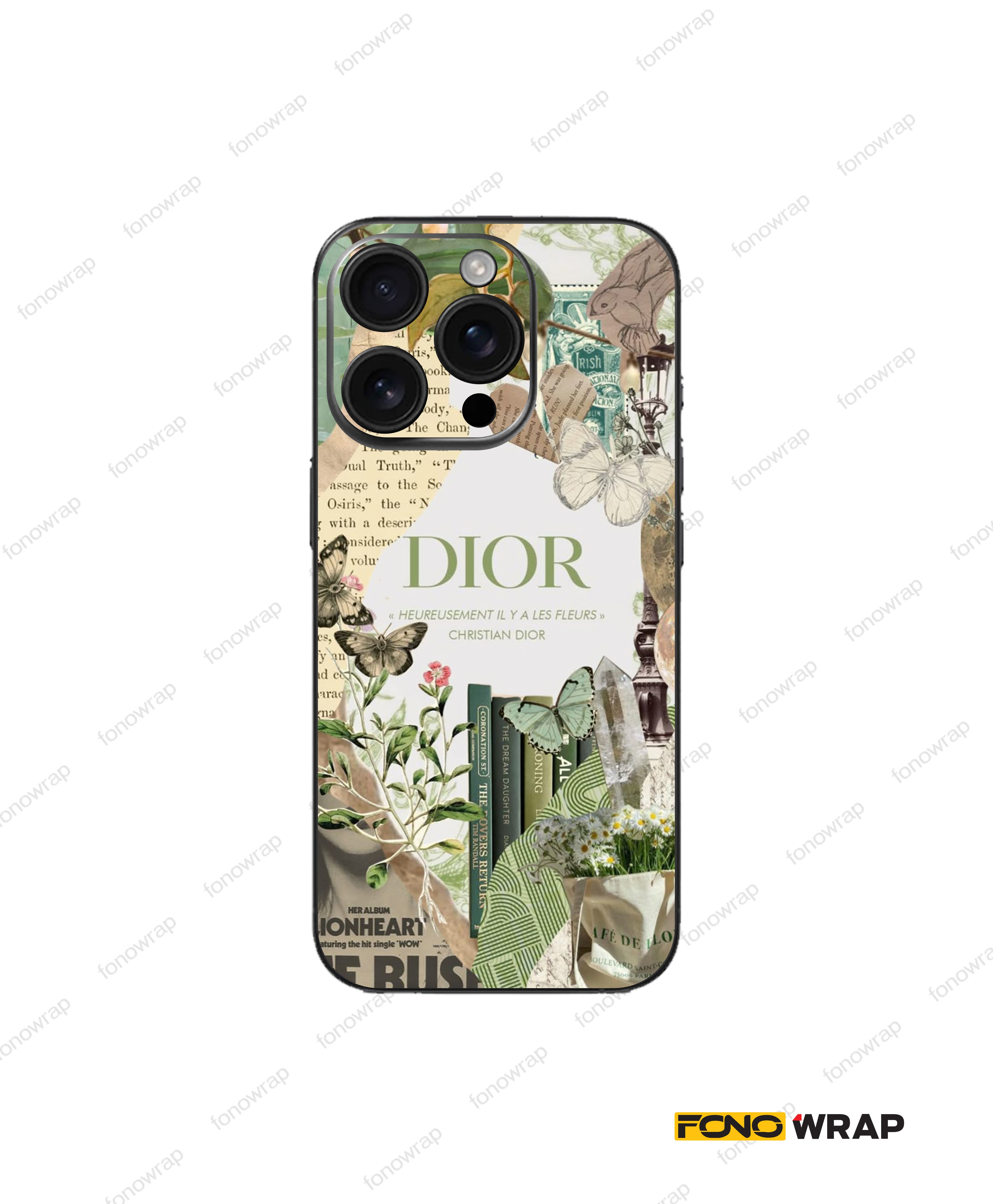 Aesthetic 3D Embossed Mobile Skin