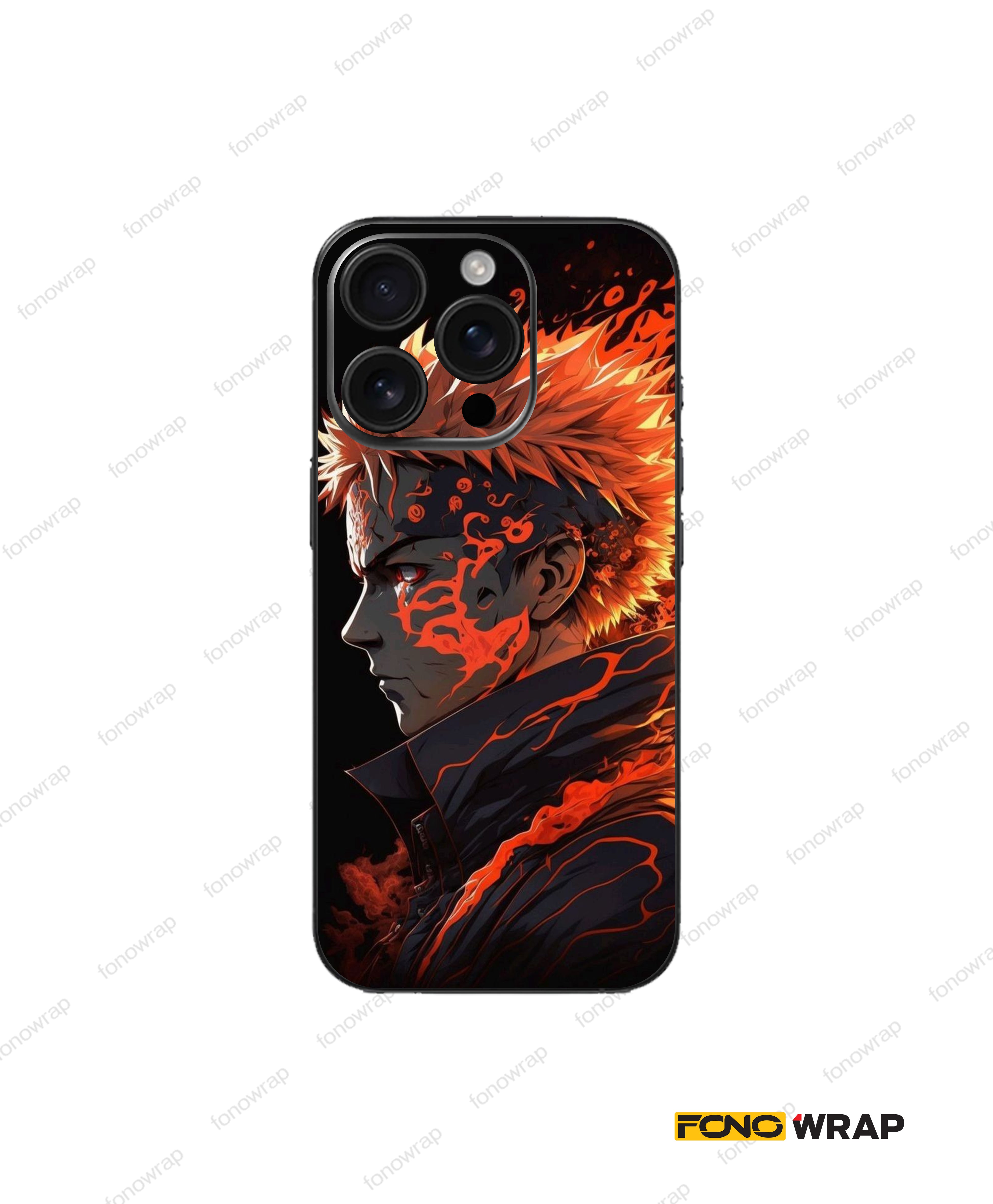 Naruto V2 3D Embossed Mobile Skin