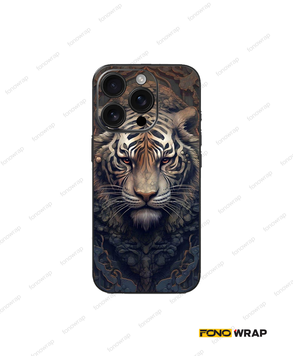 Royal Roar Embossed Mobile Skin