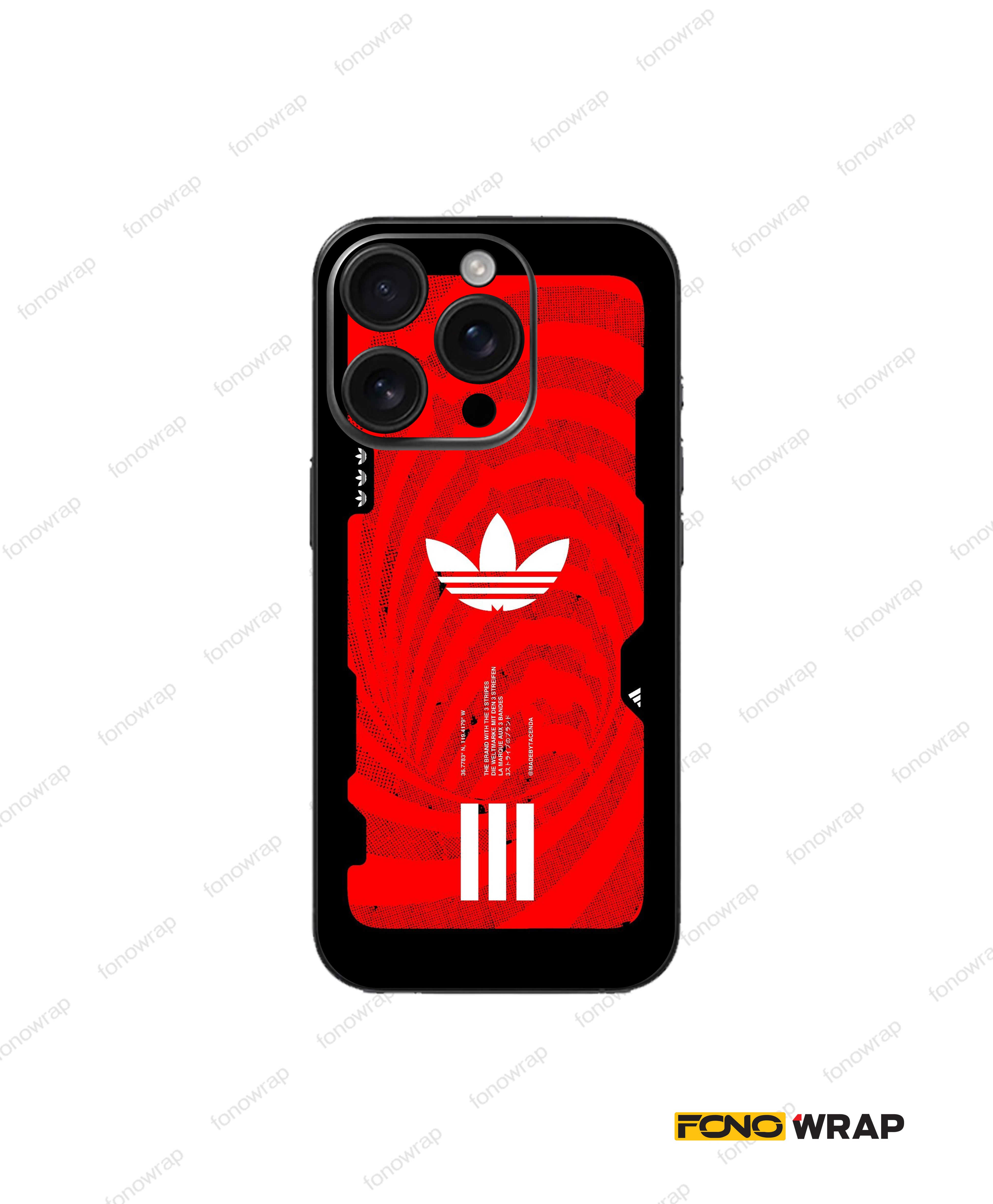 Adidas 3D Embossed Mobile Skin