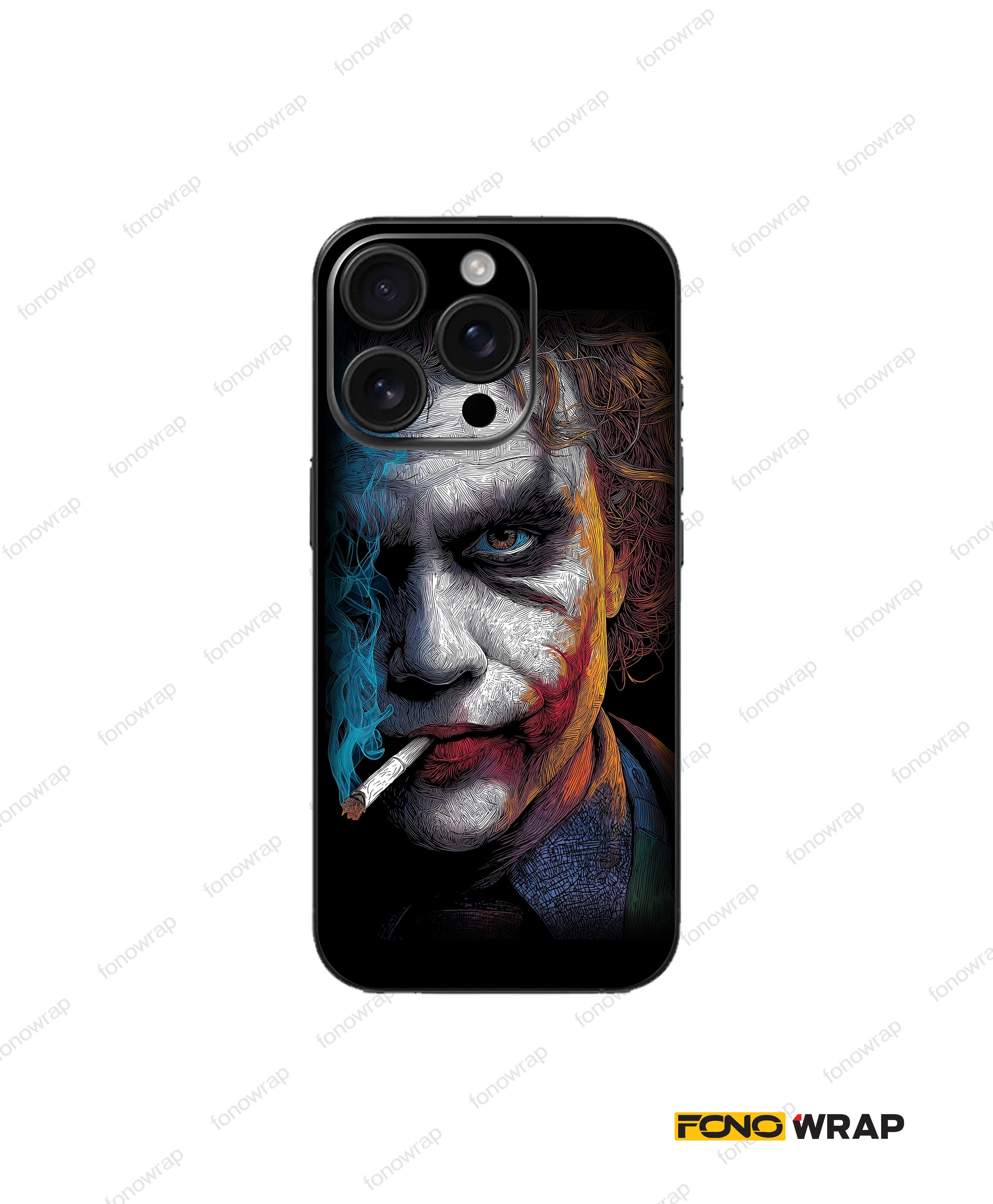 Jocker V1 3D Embossed Mobile Skin