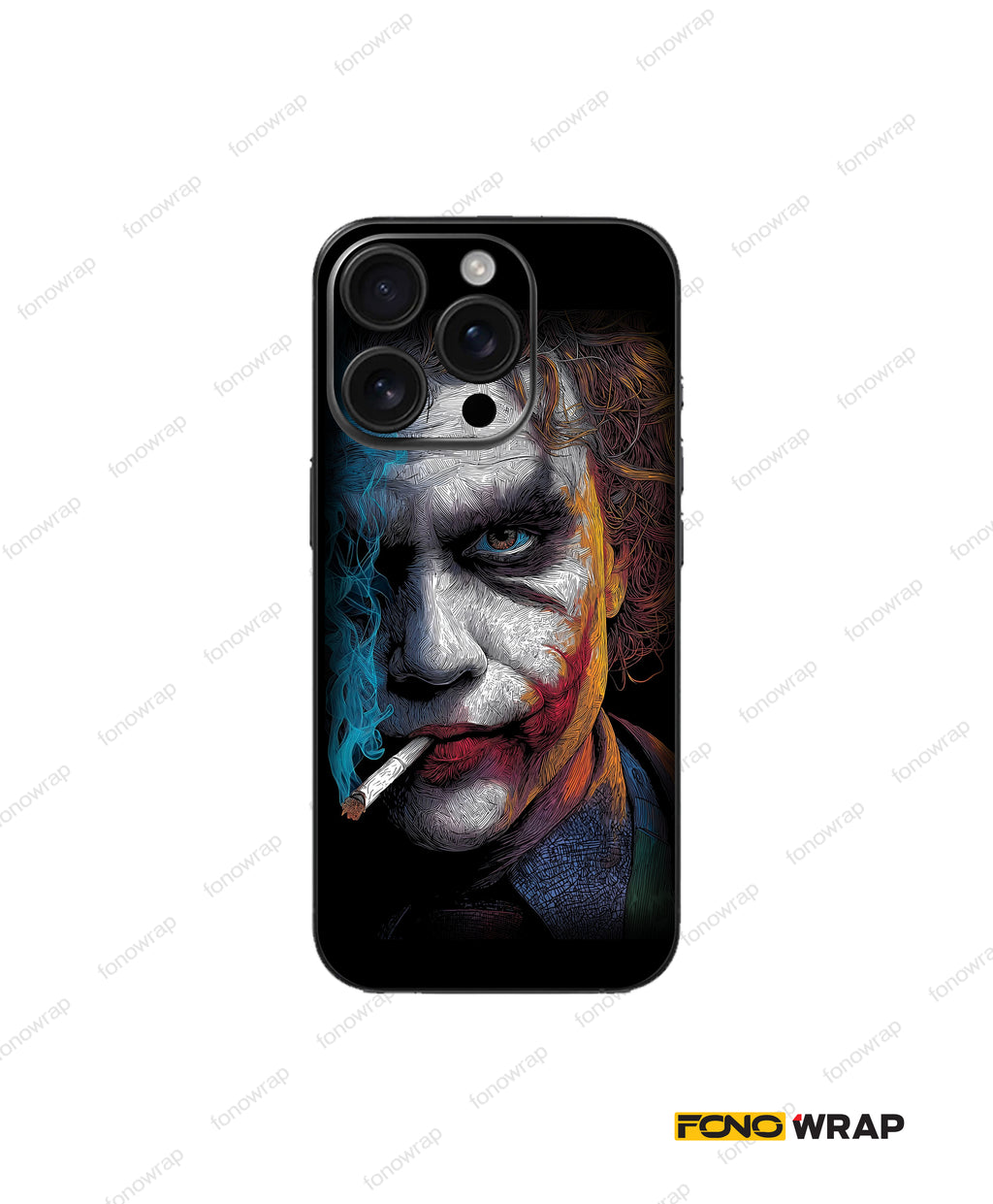 Jocker V1 3D Embossed Mobile Skin