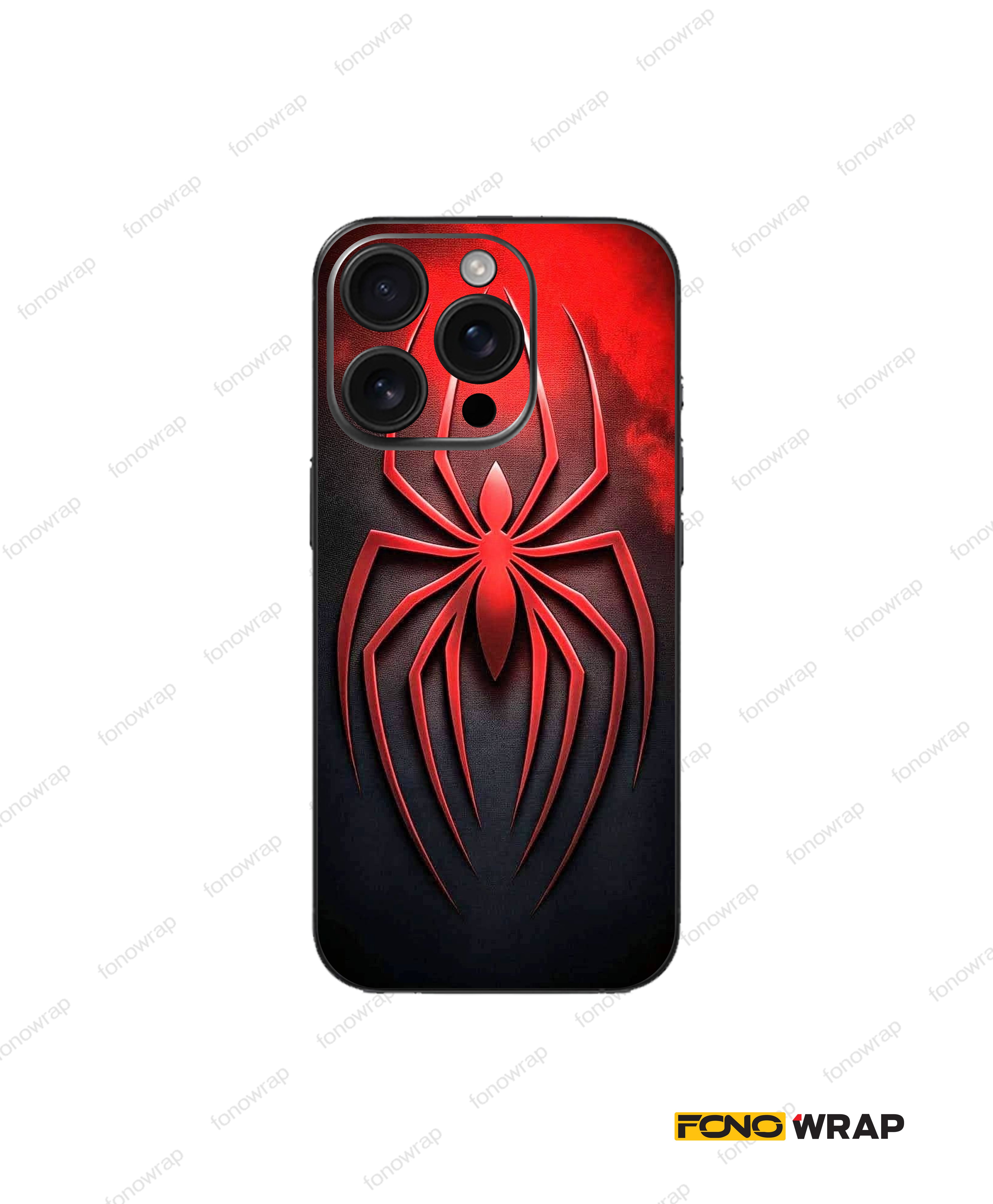 Spidy 3D Embossed Mobile Skin