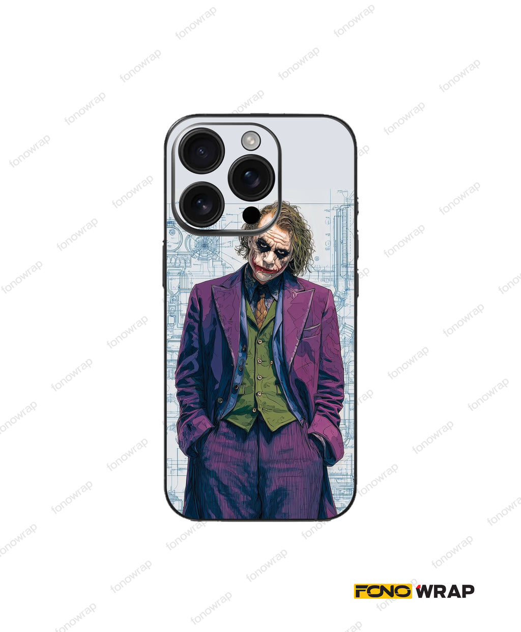 Why So Serious 3D Embossed Mobile Skin
