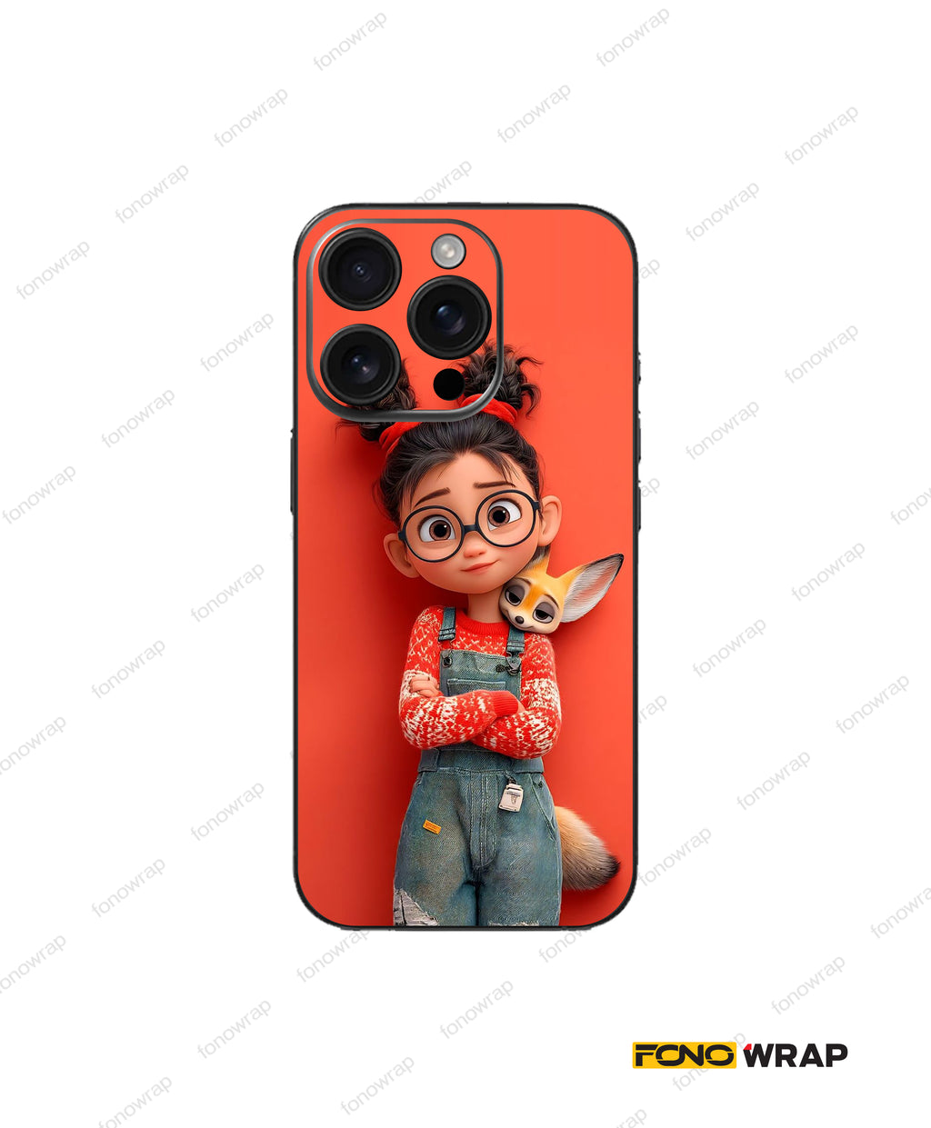 Cute 3D Embossed Mobile Skin