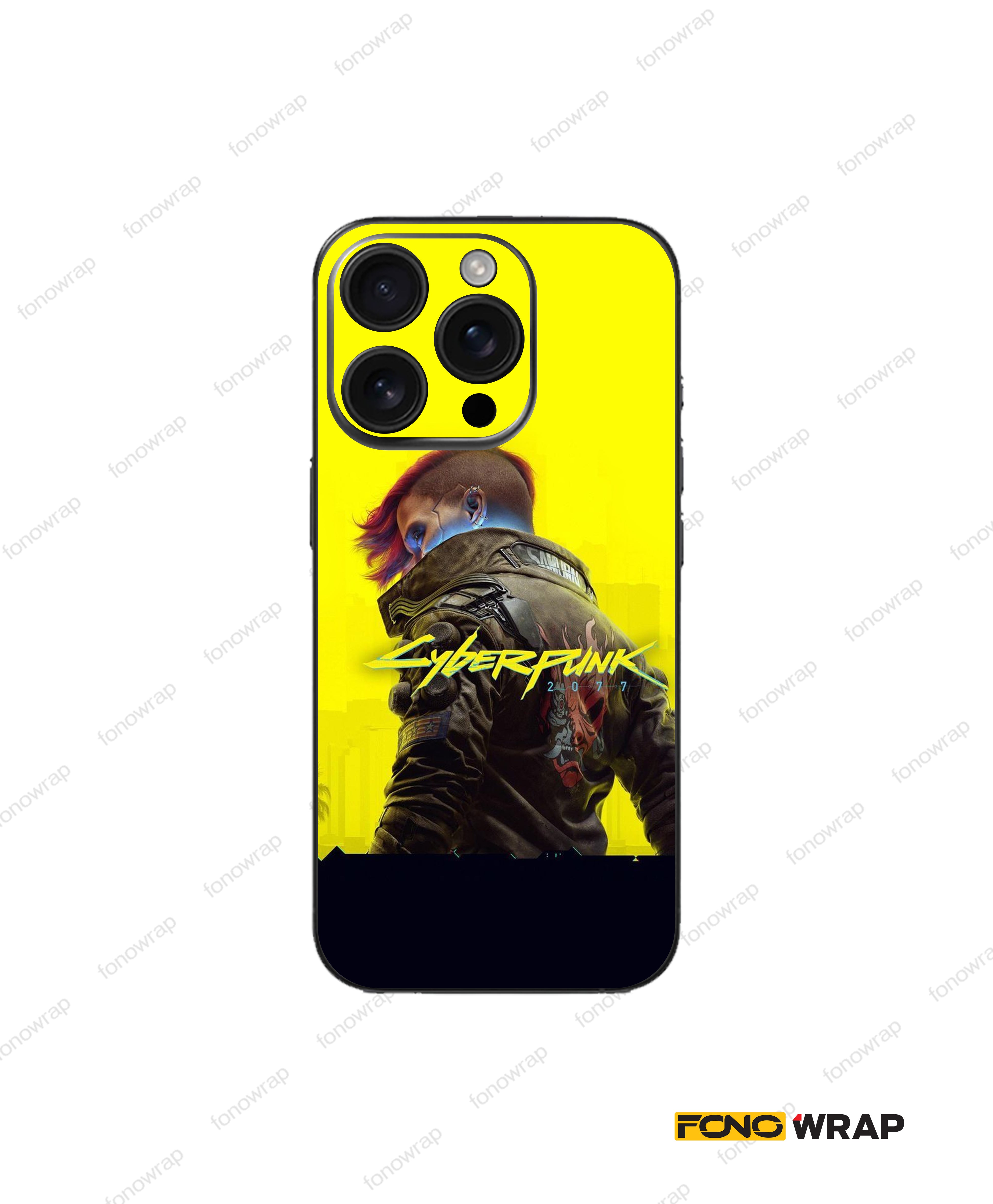 Cyber Punk V7 3D Embossed Mobile Skin