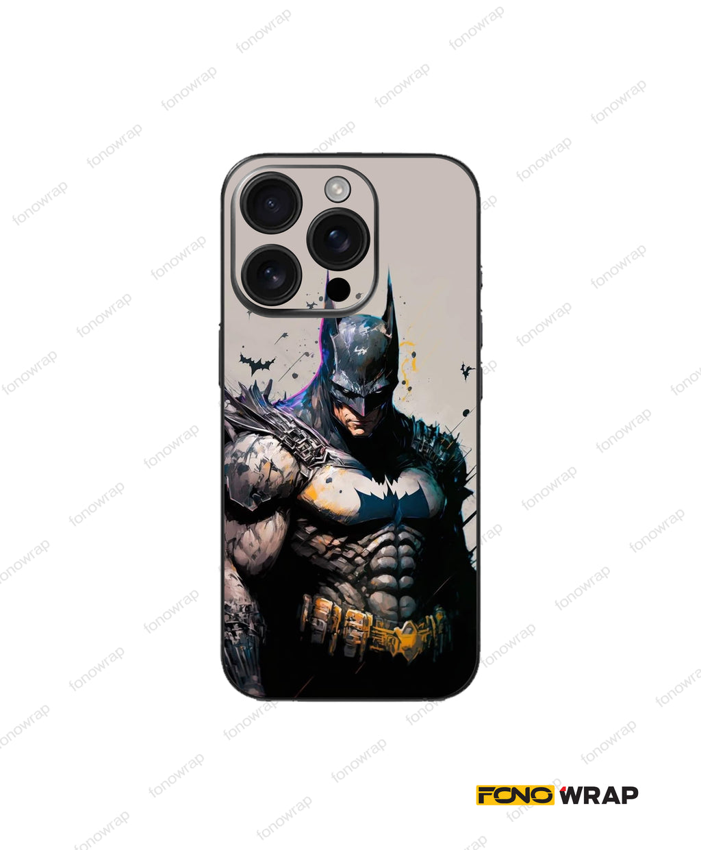 The Batman 3D Embossed Mobile Skin
