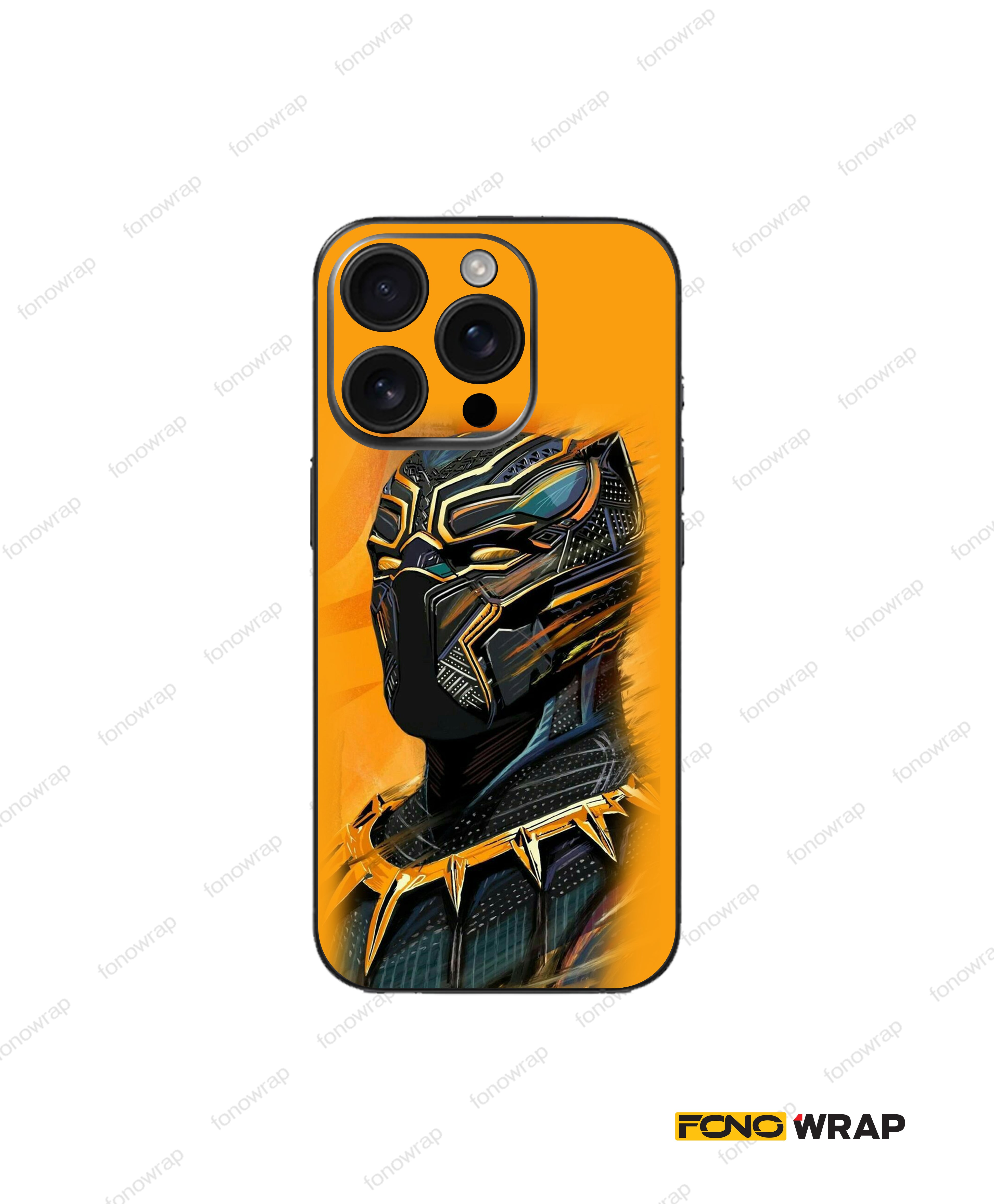 Panther 3D Embossed Mobile Skin