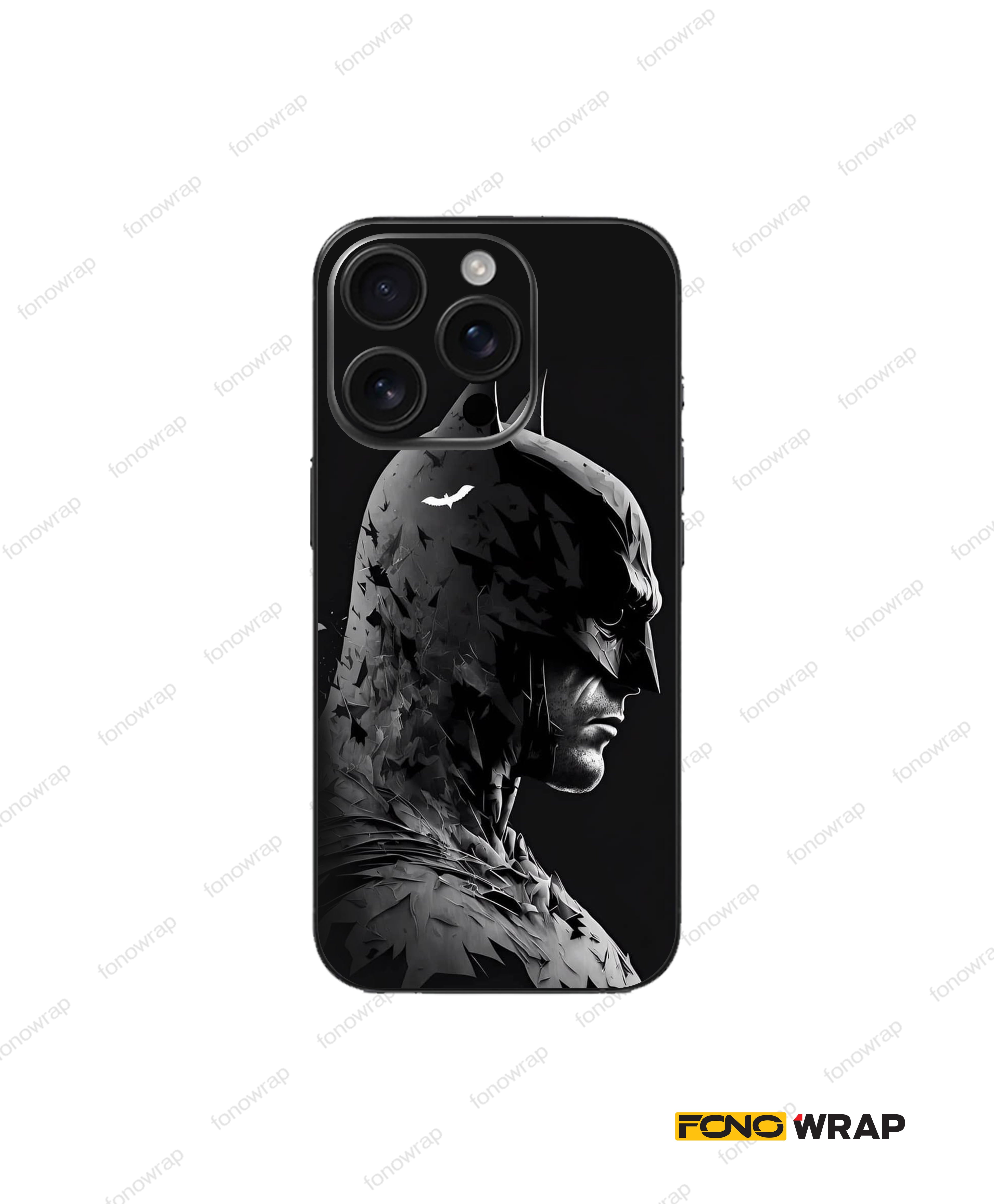 Dark Knight 3D Embossed Mobile Skin