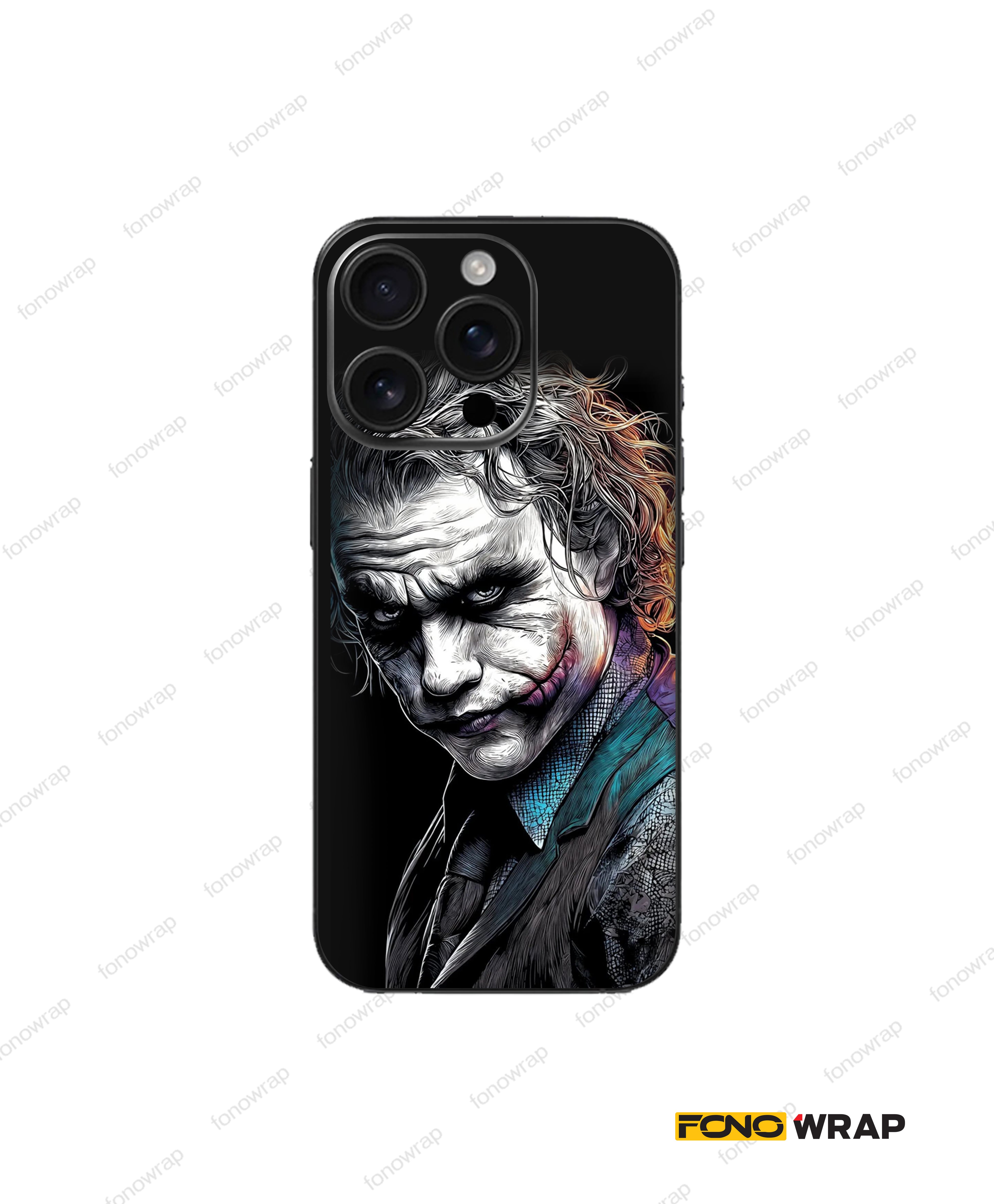 Jocker 3D Embossed Mobile Skin