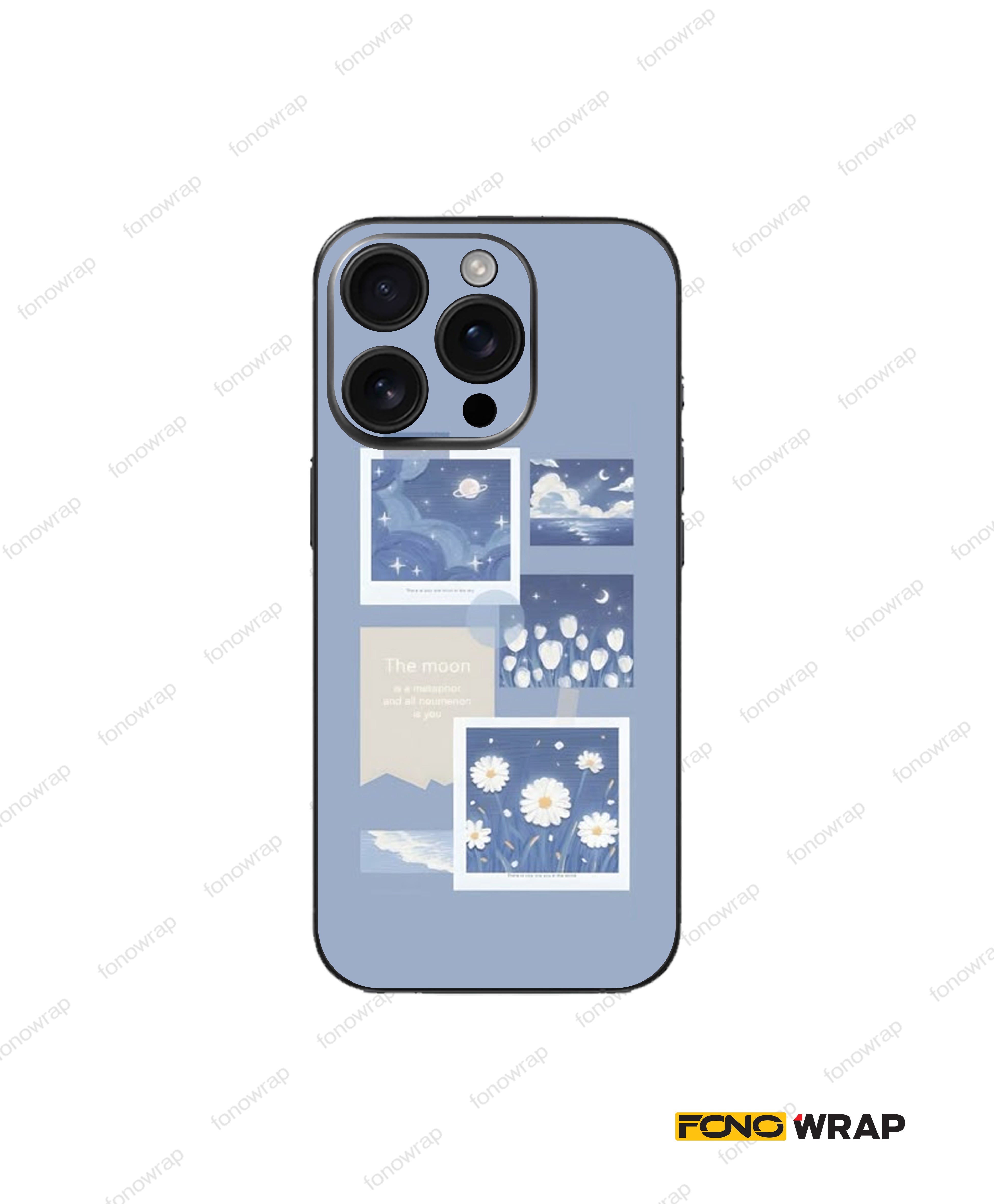 Lavender Bloom 3D Embossed Mobile Skin
