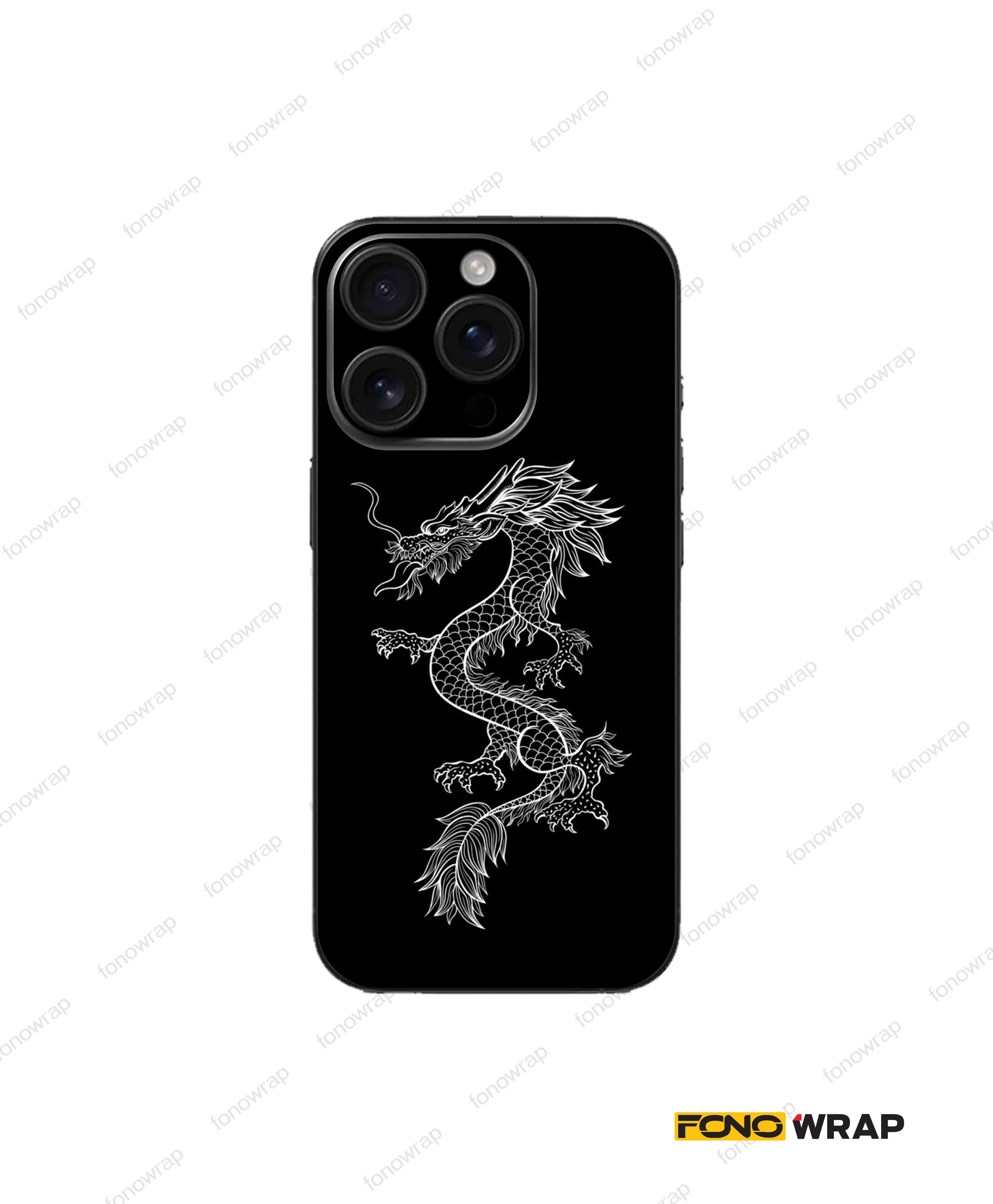 Dragon 3D Embossed Mobile Skin