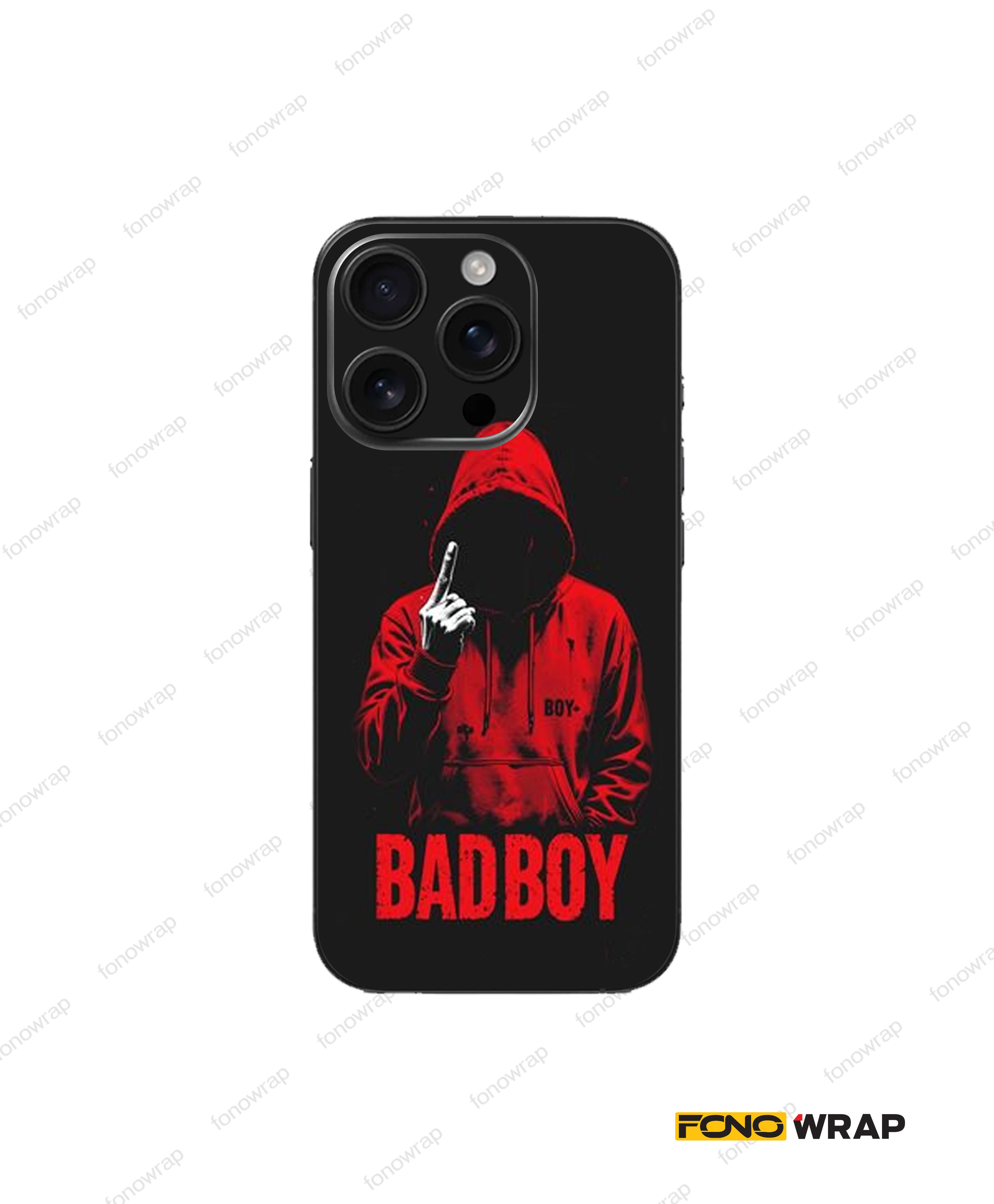 Bad Boy 3D Embossed Mobile Skin