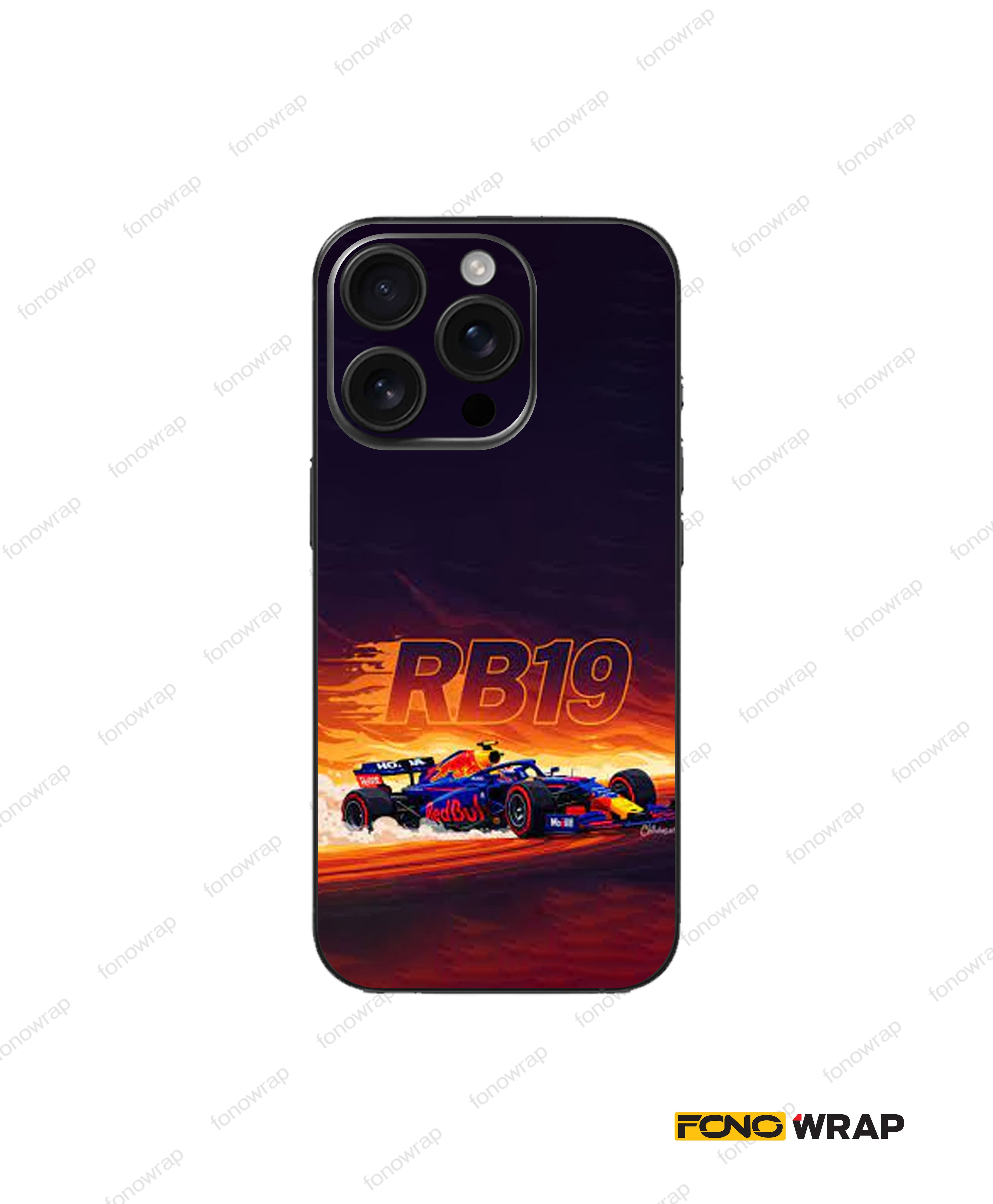 RebBull Edition 3D Embossed Mobile Skin