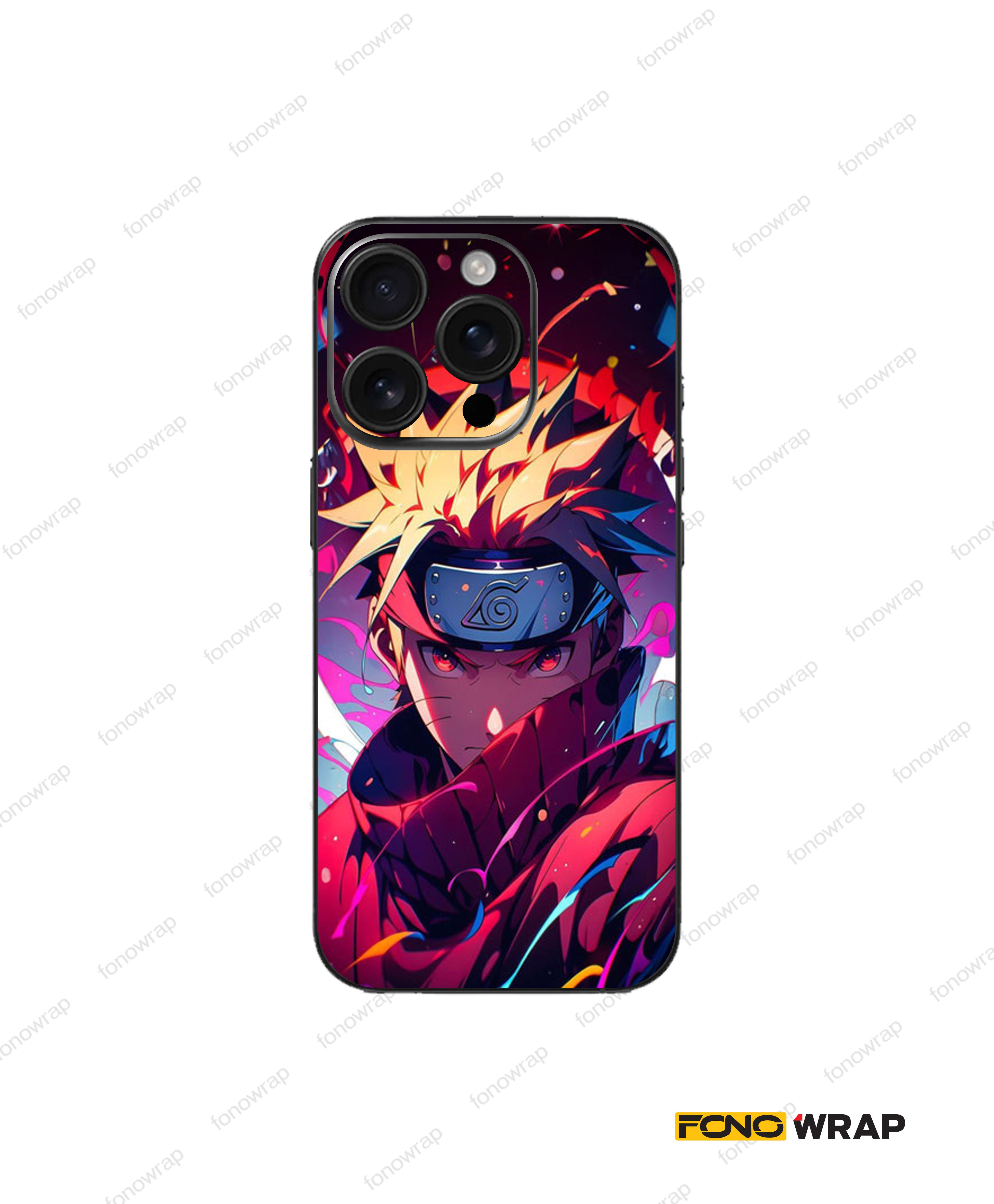 Naruto2 3D Embossed Mobile Skin