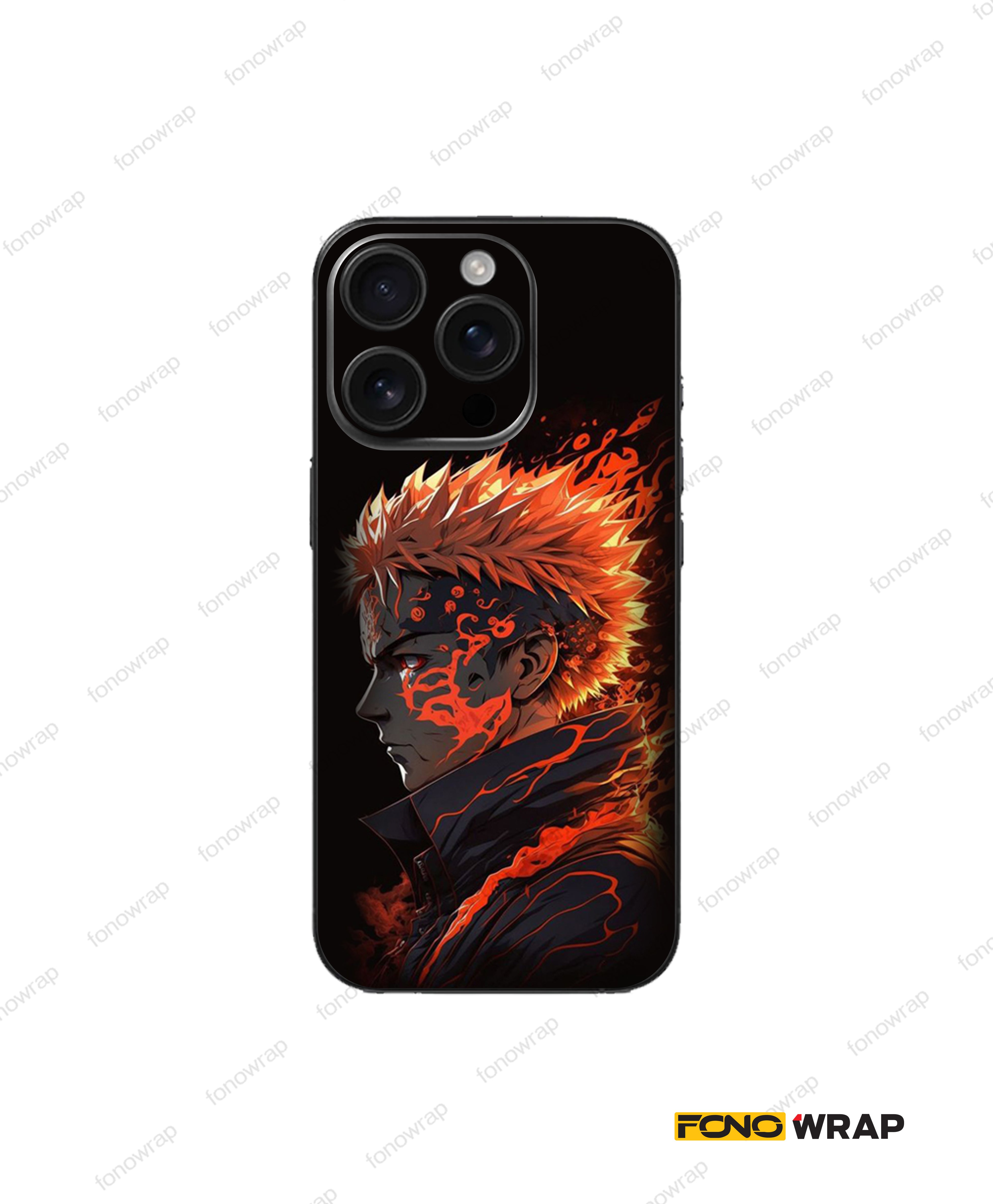 Sukuna 3D Embossed Mobile Skin