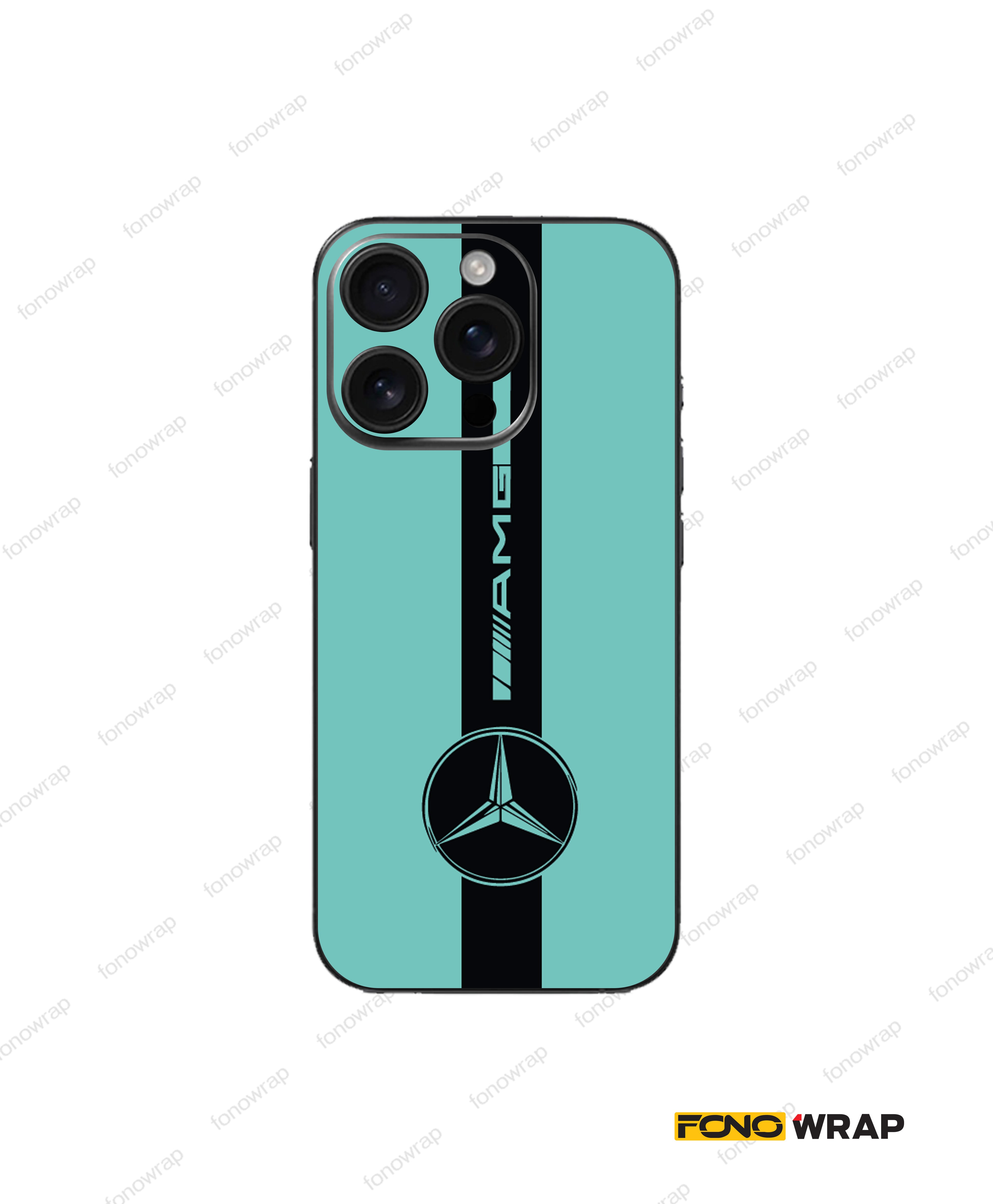 Petronas AMG 3D Embossed Mobile Skin