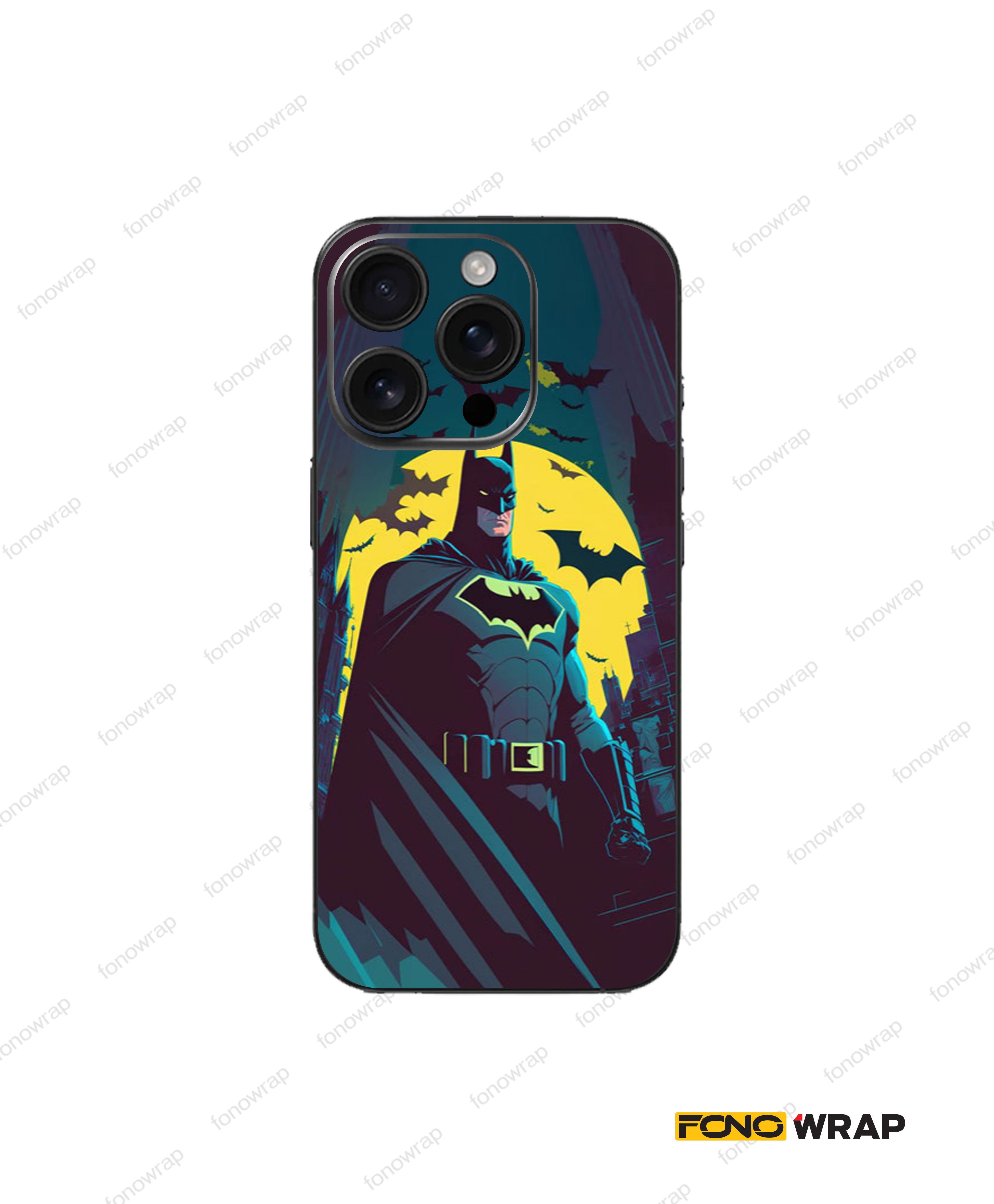 Batman Comic 3D Embossed Mobile Skin
