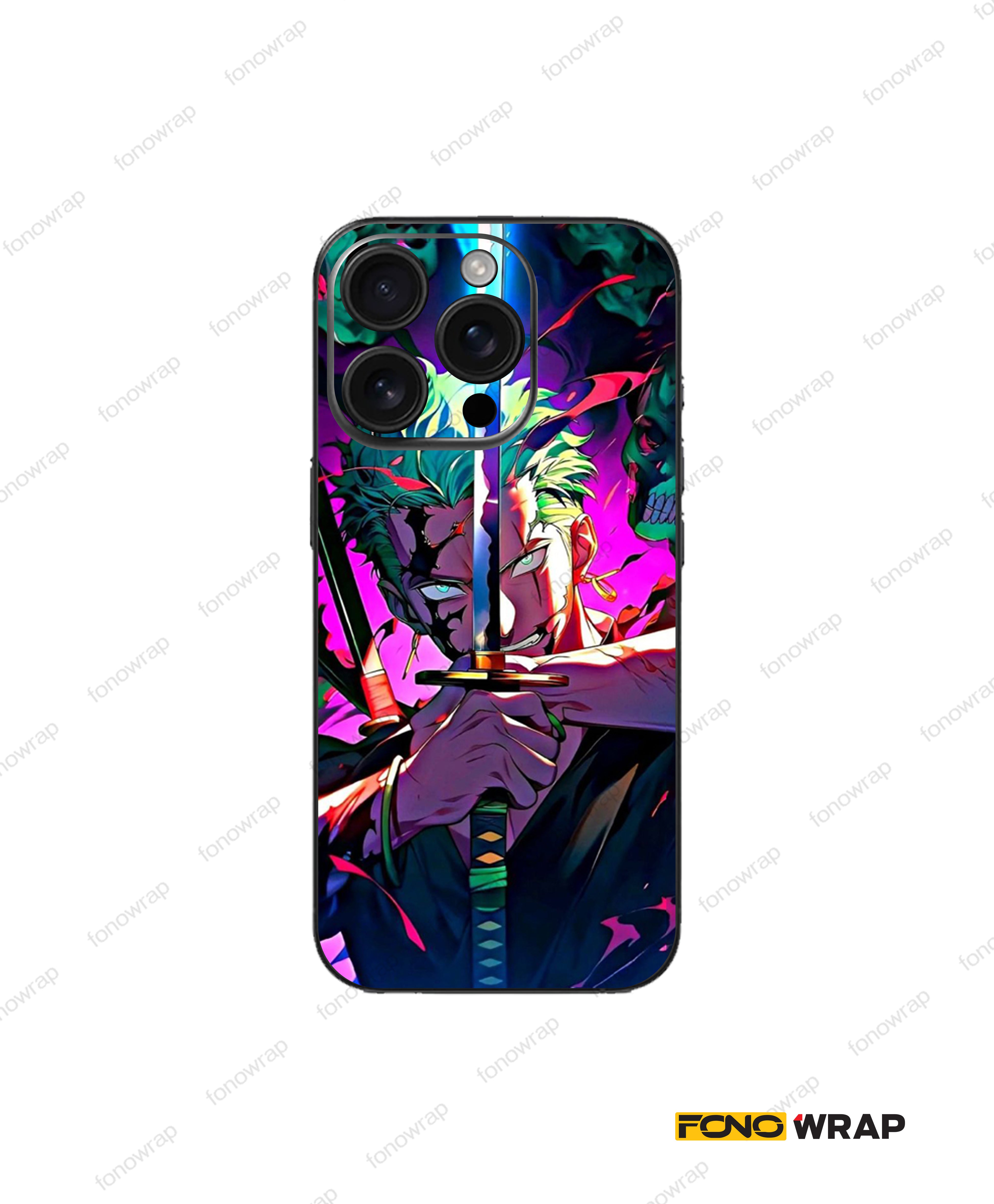 Three Sword Style 3D Embossed Mobile Skin