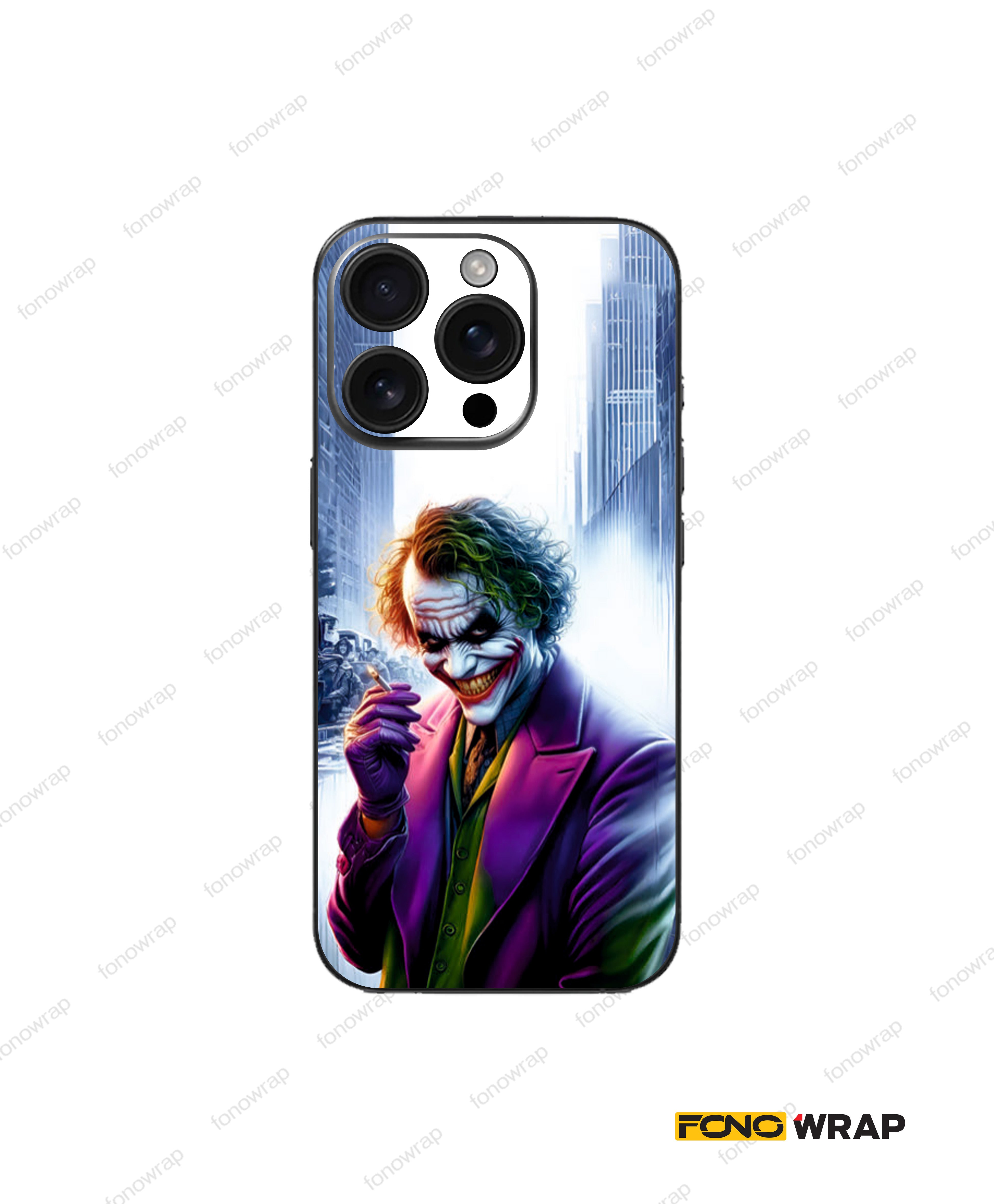 Notorious Joker 3D Embossed Mobile Skin