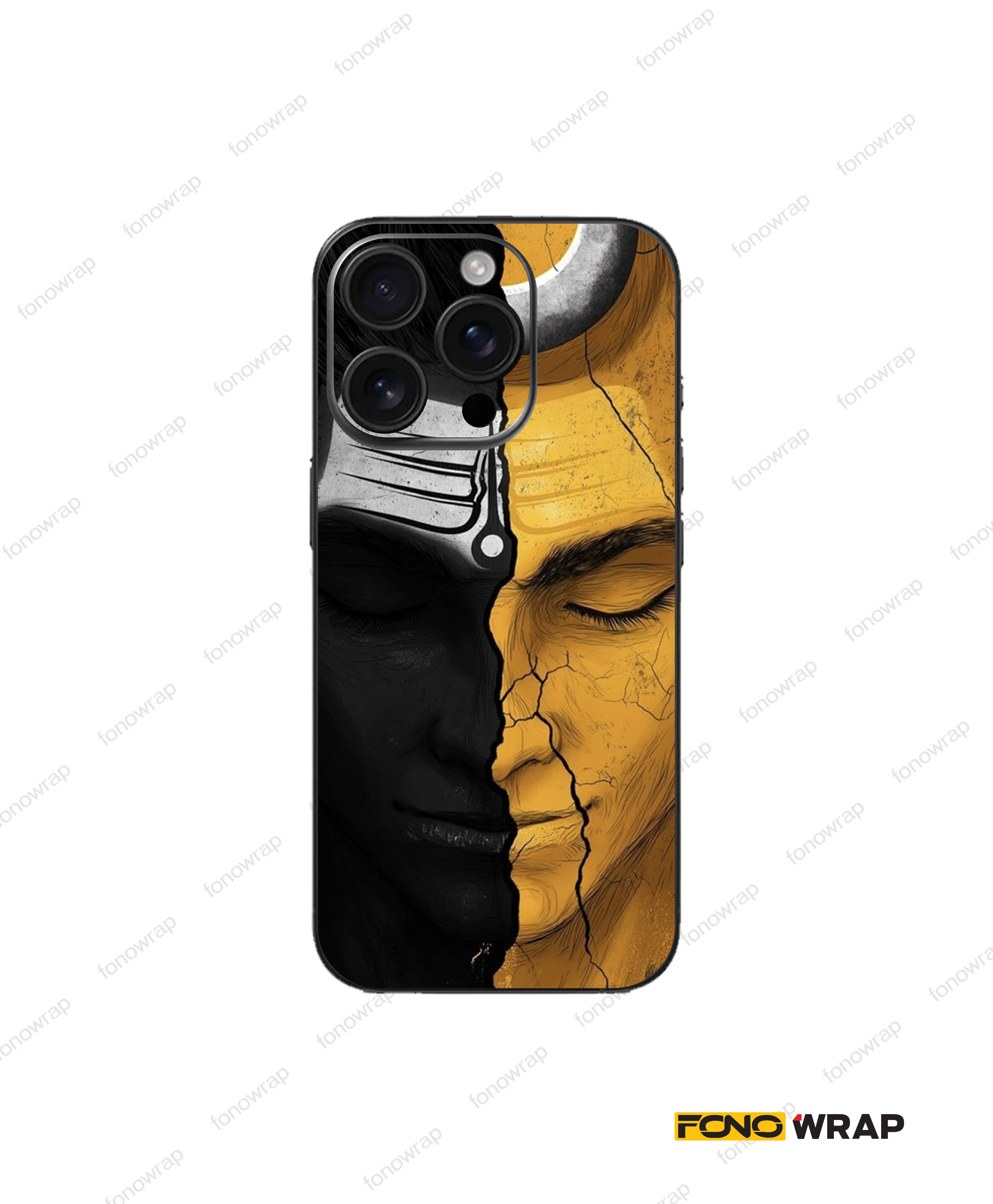 Lord Shiva 3D Embossed Mobile Skin