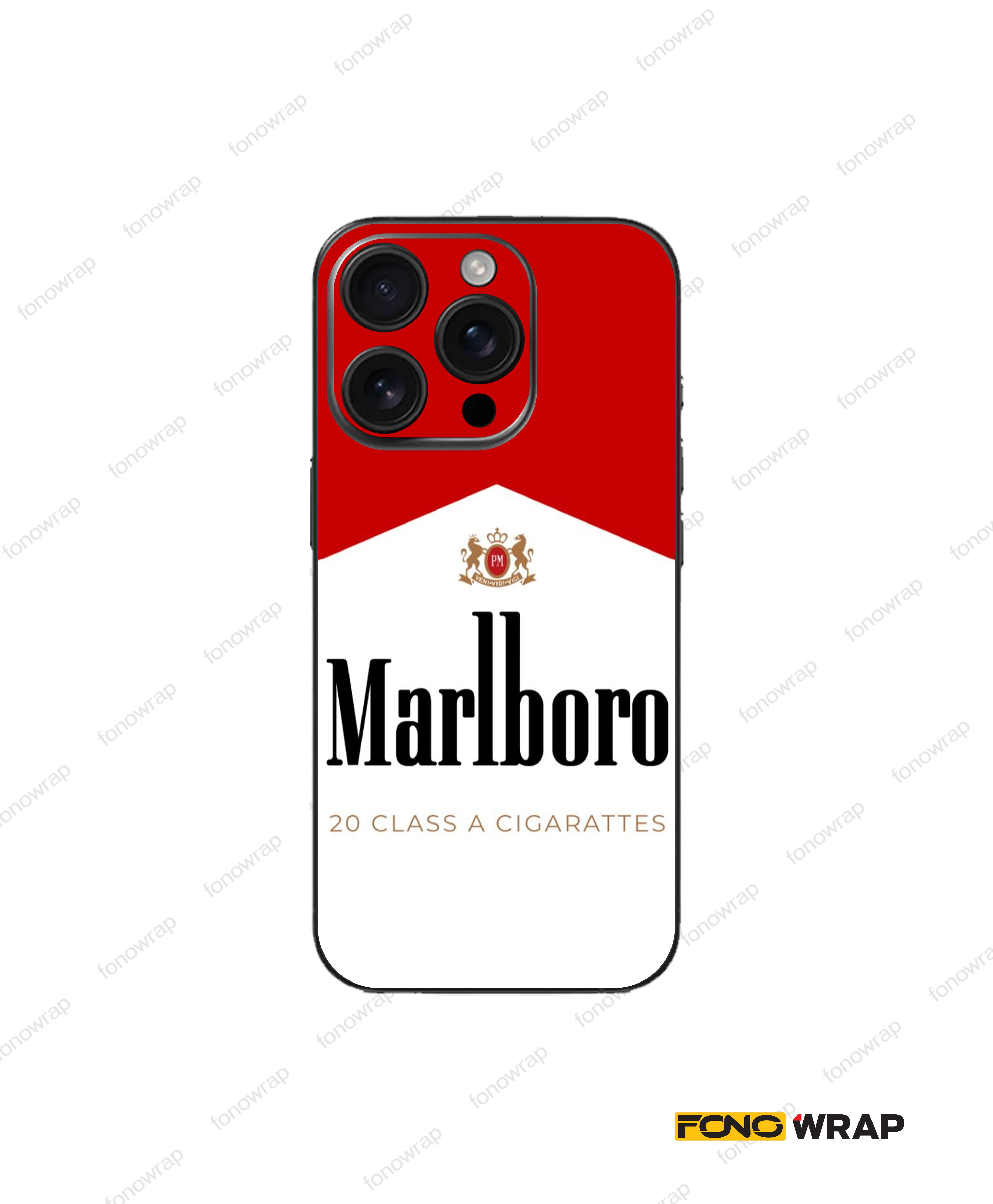 Marlboro 3D Embossed Mobile Skin