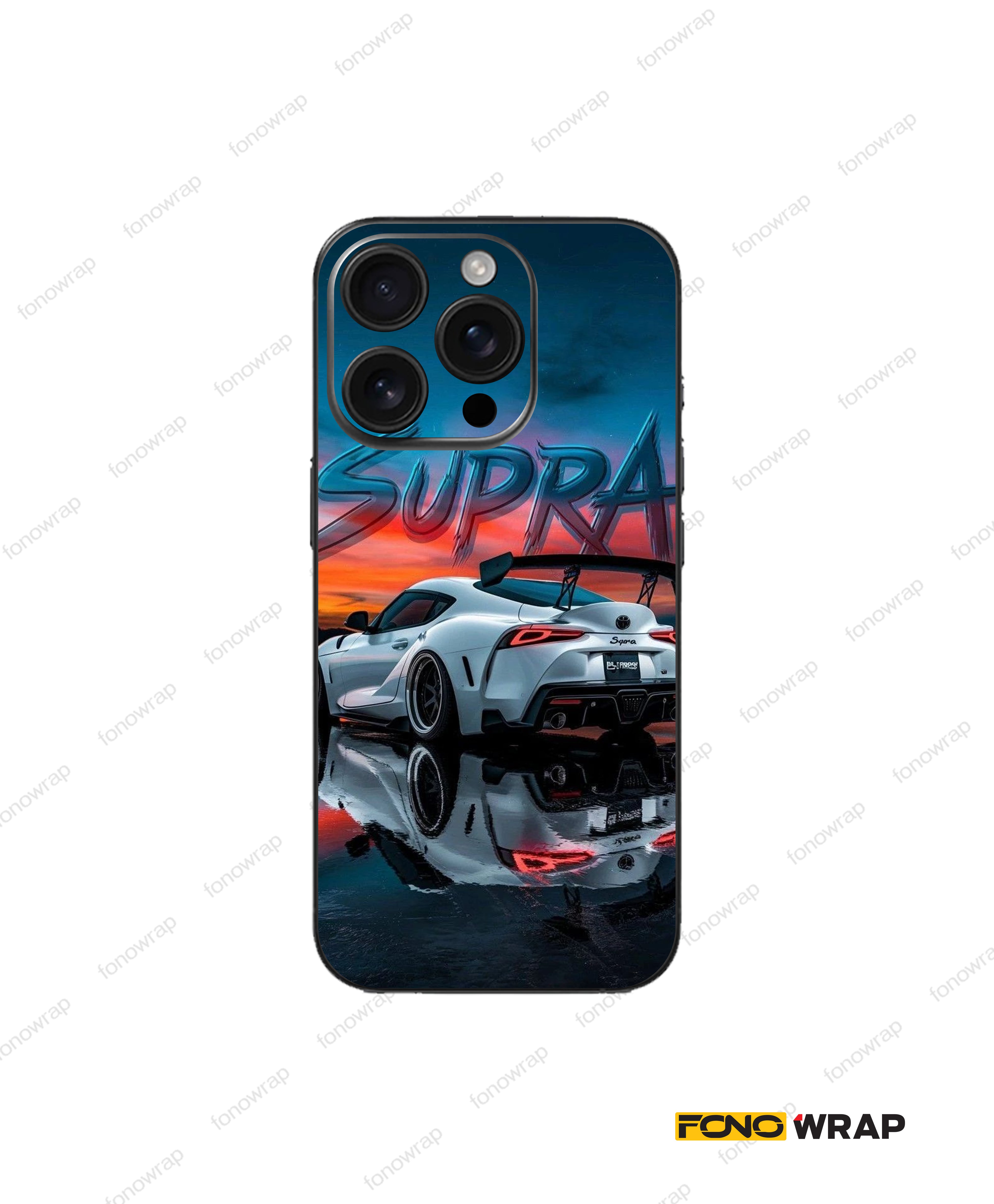 Blazing Supra 3D Embossed Mobile Skin